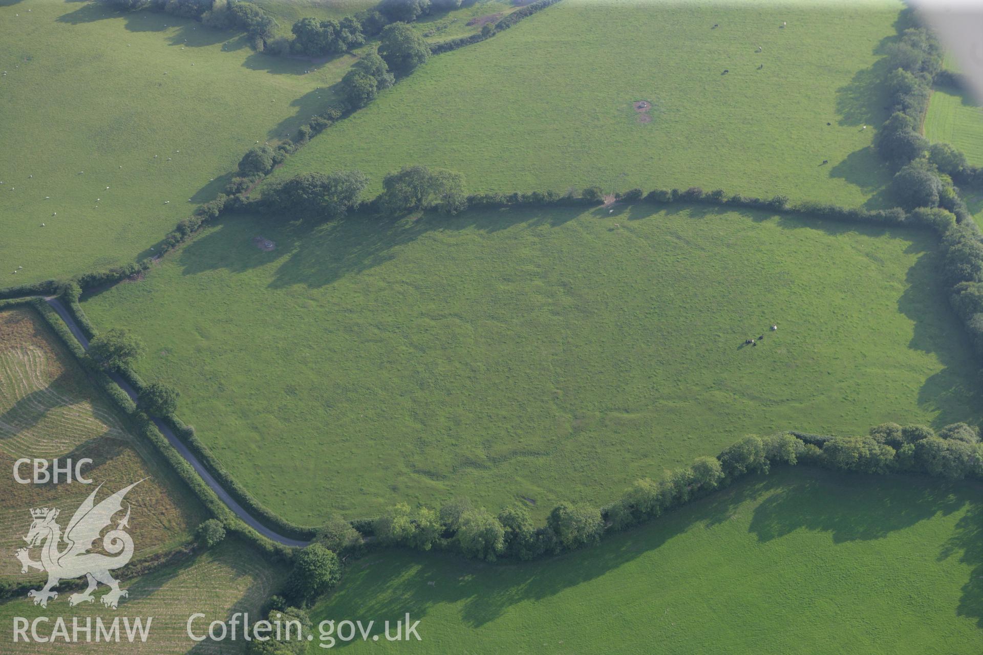 RCAHMW colour oblique photograph of Tan-y-Coed practice trenches. Taken by Toby Driver and Oliver Davies on 27/07/2011.