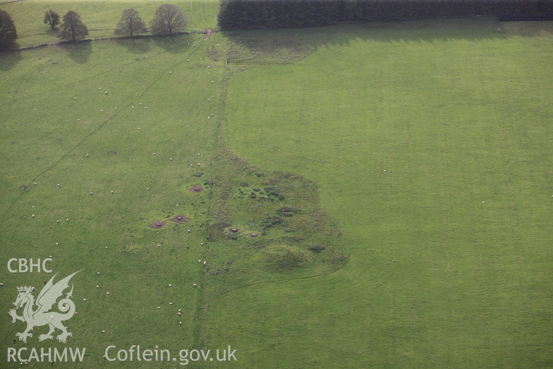 RCAHMW colour oblique photograph of Tomen-Y-Meirw. Taken by Toby Driver on 04/10/2011.