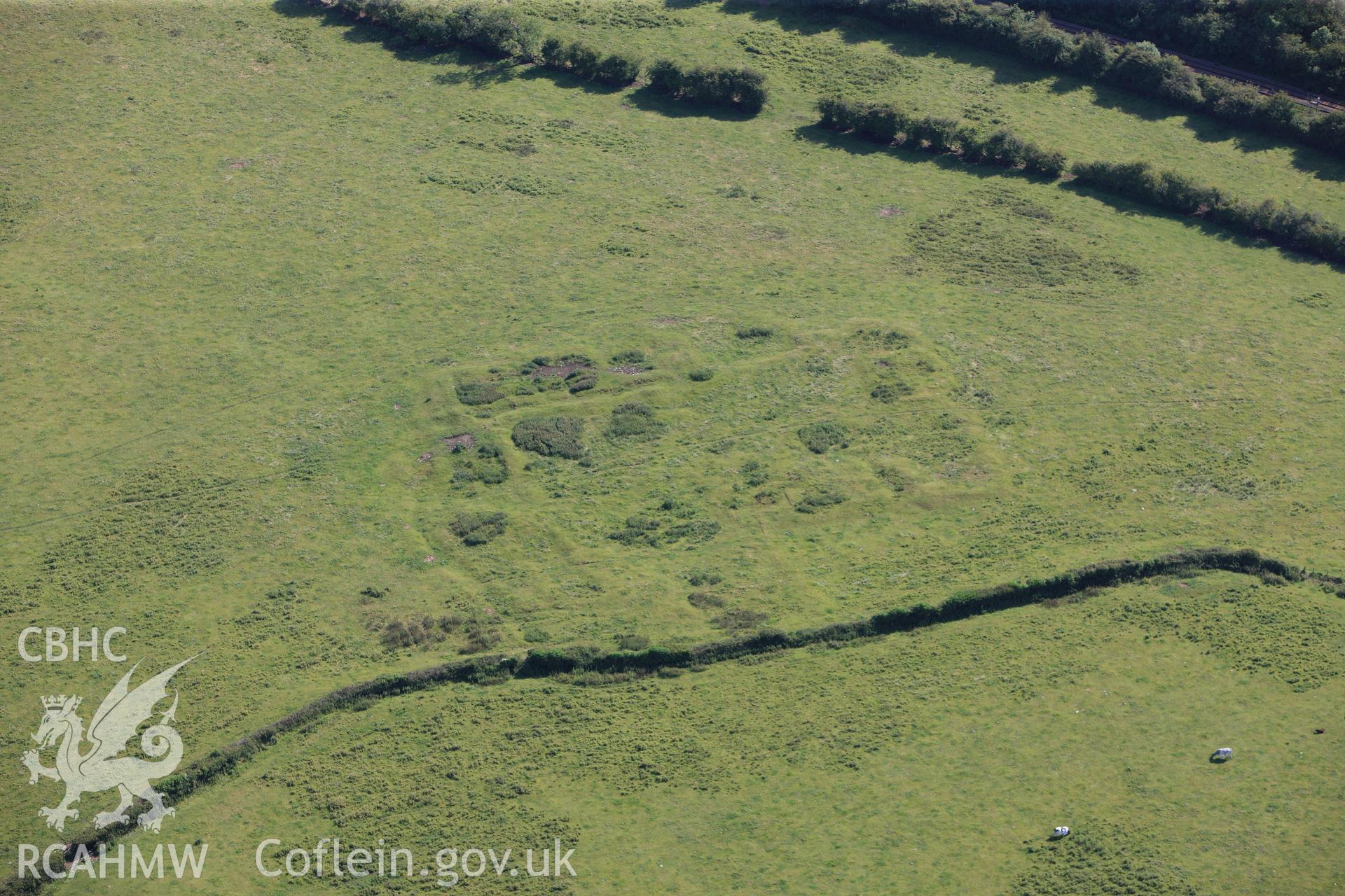 RCAHMW colour oblique photograph of Llantwit Major Roman villa. Taken by Toby Driver on 13/06/2011.