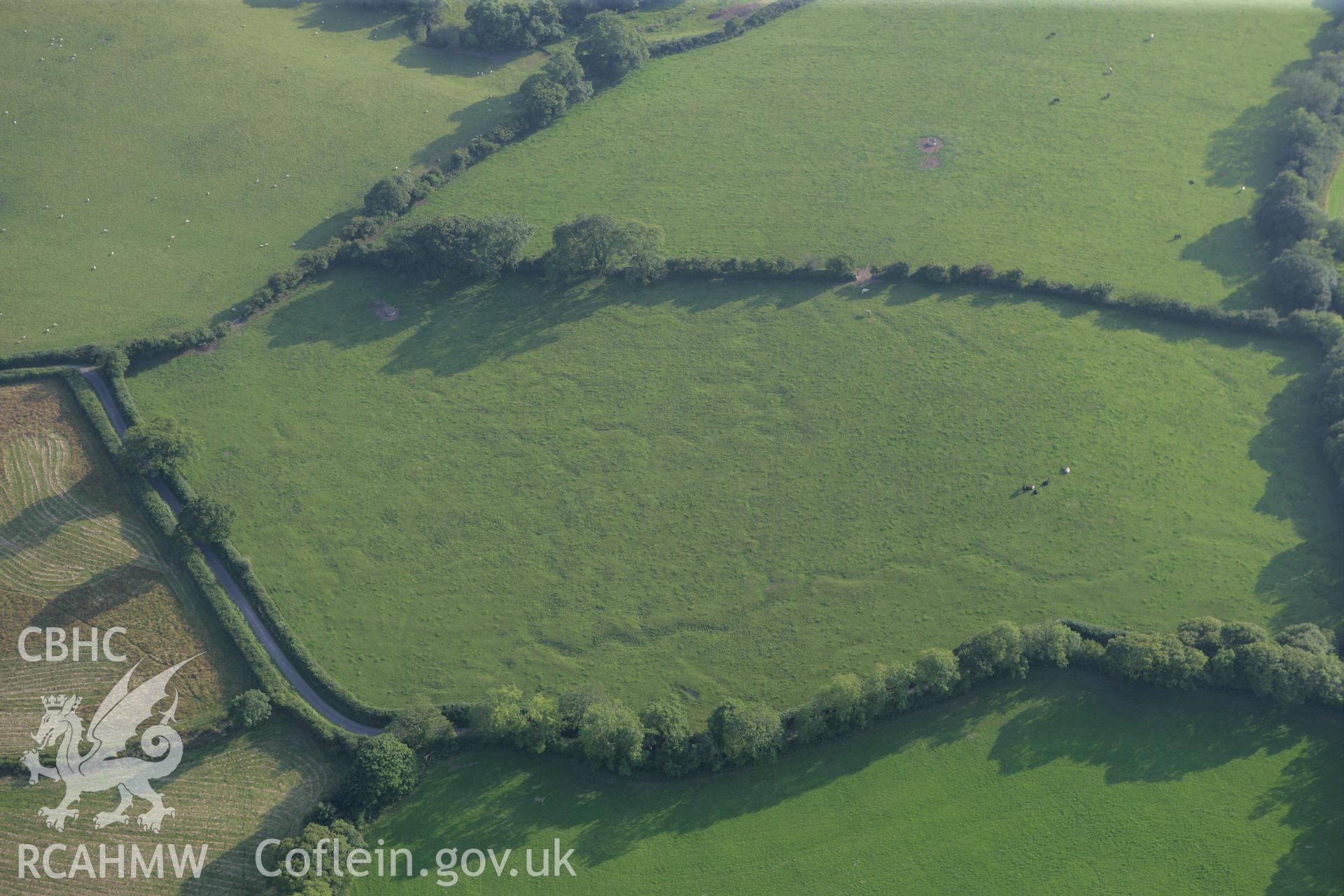 RCAHMW colour oblique photograph of Tan-y-Coed practice trenches. Taken by Toby Driver and Oliver Davies on 27/07/2011.