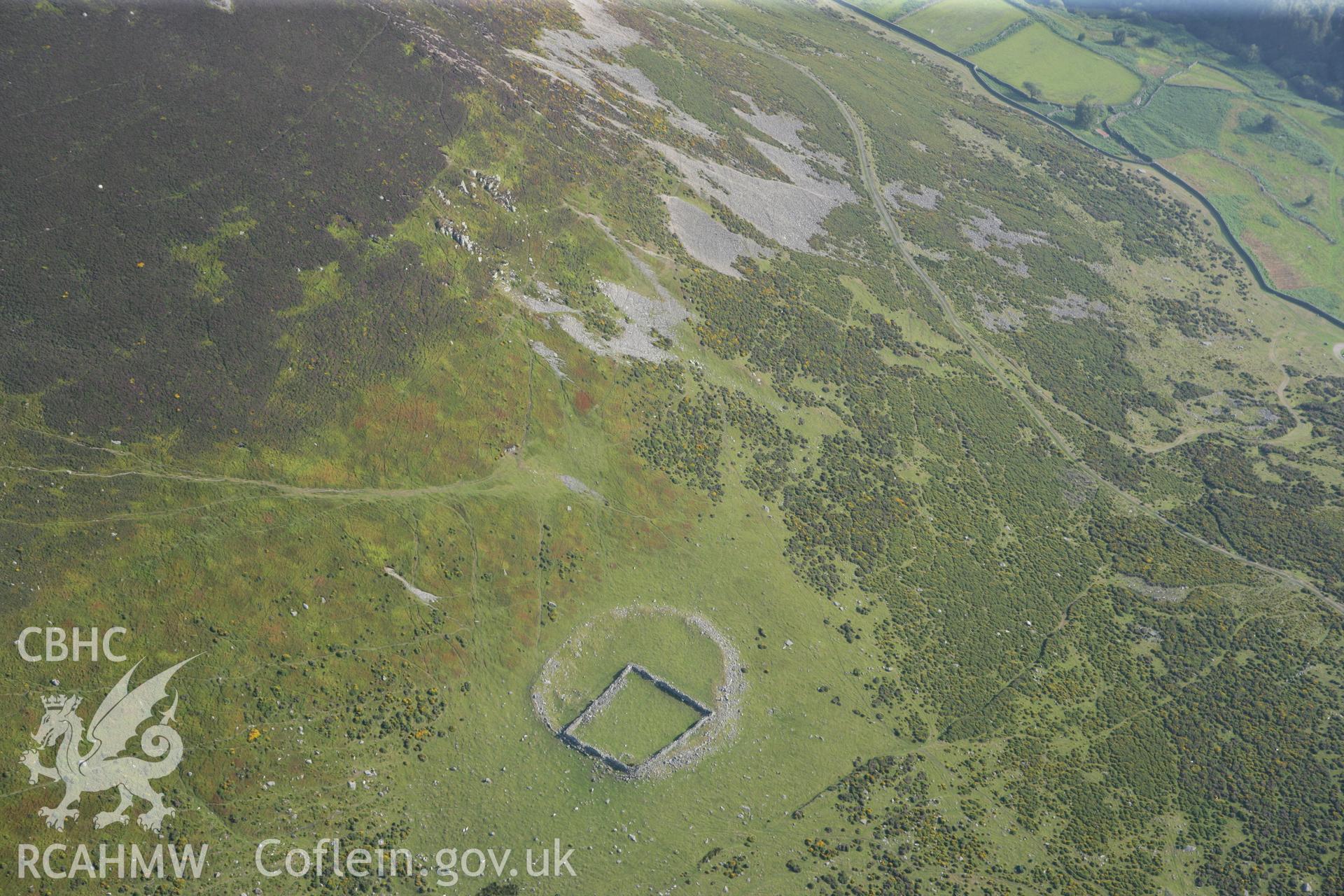 RCAHMW colour oblique photograph of Foel Dduarth. Taken by Toby Driver and Oliver Davies on 27/07/2011.