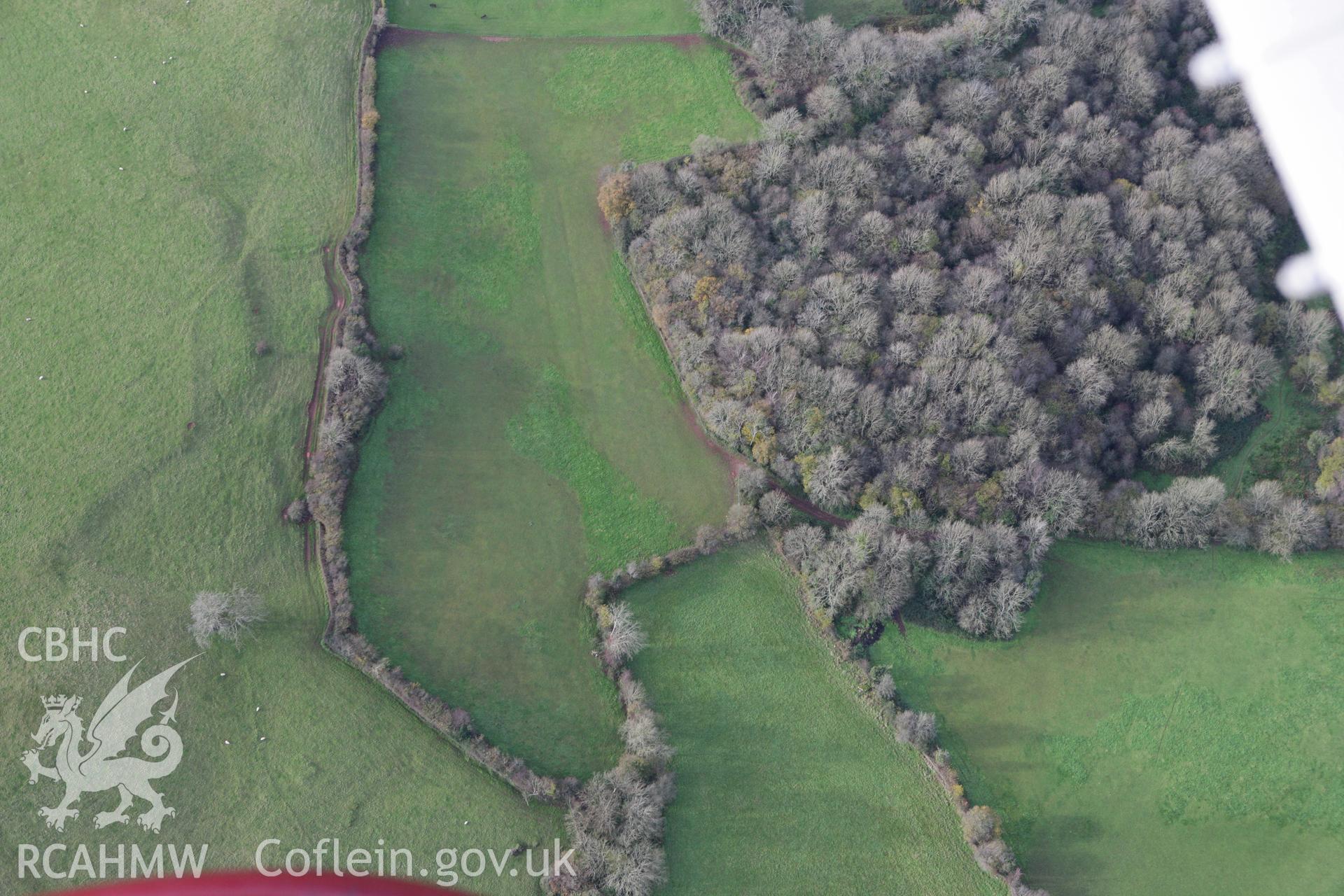 RCAHMW colour oblique photograph of Coity Burial Chamber. Taken by Toby Driver on 17/11/2011.