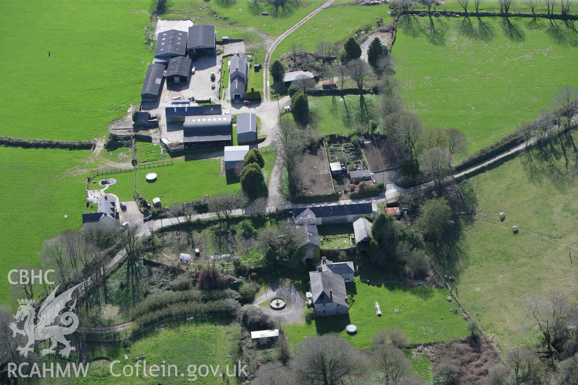 RCAHMW colour oblique photograph of Temple Druid, Maenclochog. Taken by Toby Driver on 08/04/2011.