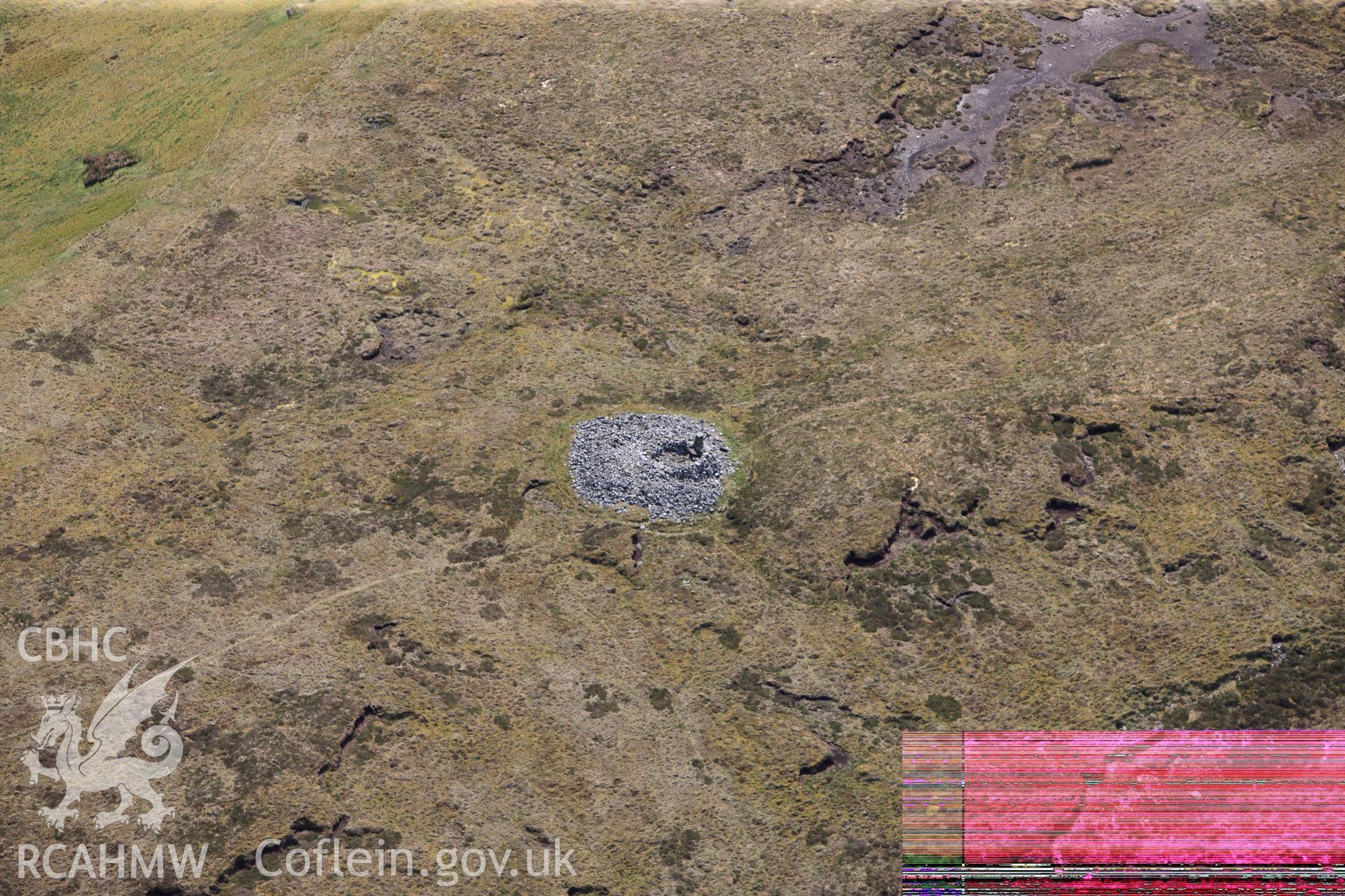 RCAHMW colour oblique photograph of Gamriw Carn IV. Taken by Toby Driver on 28/05/2012.