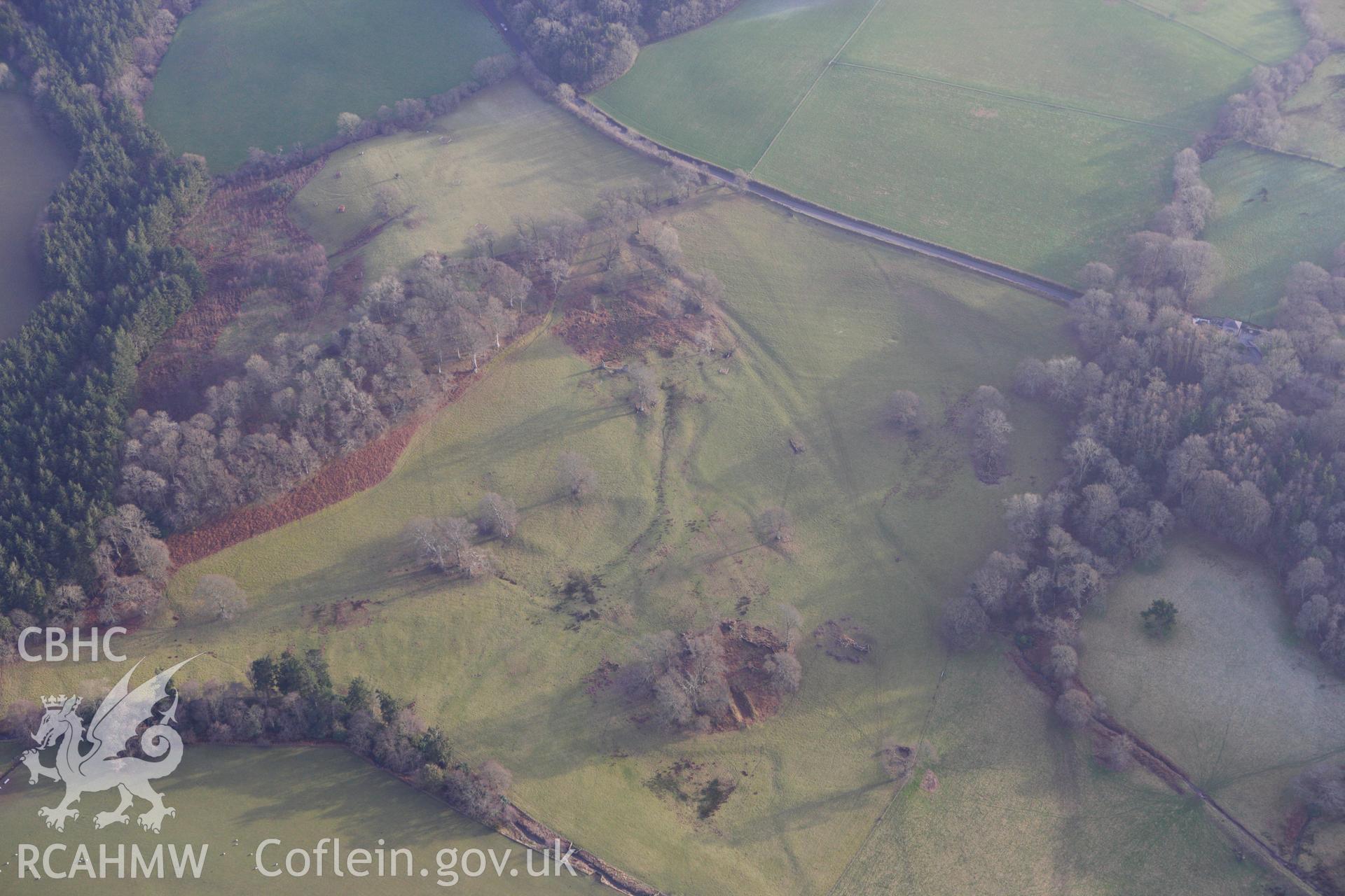 RCAHMW colour oblique photograph of Nanteos Kennels. Taken by Toby Driver on 07/02/2012.