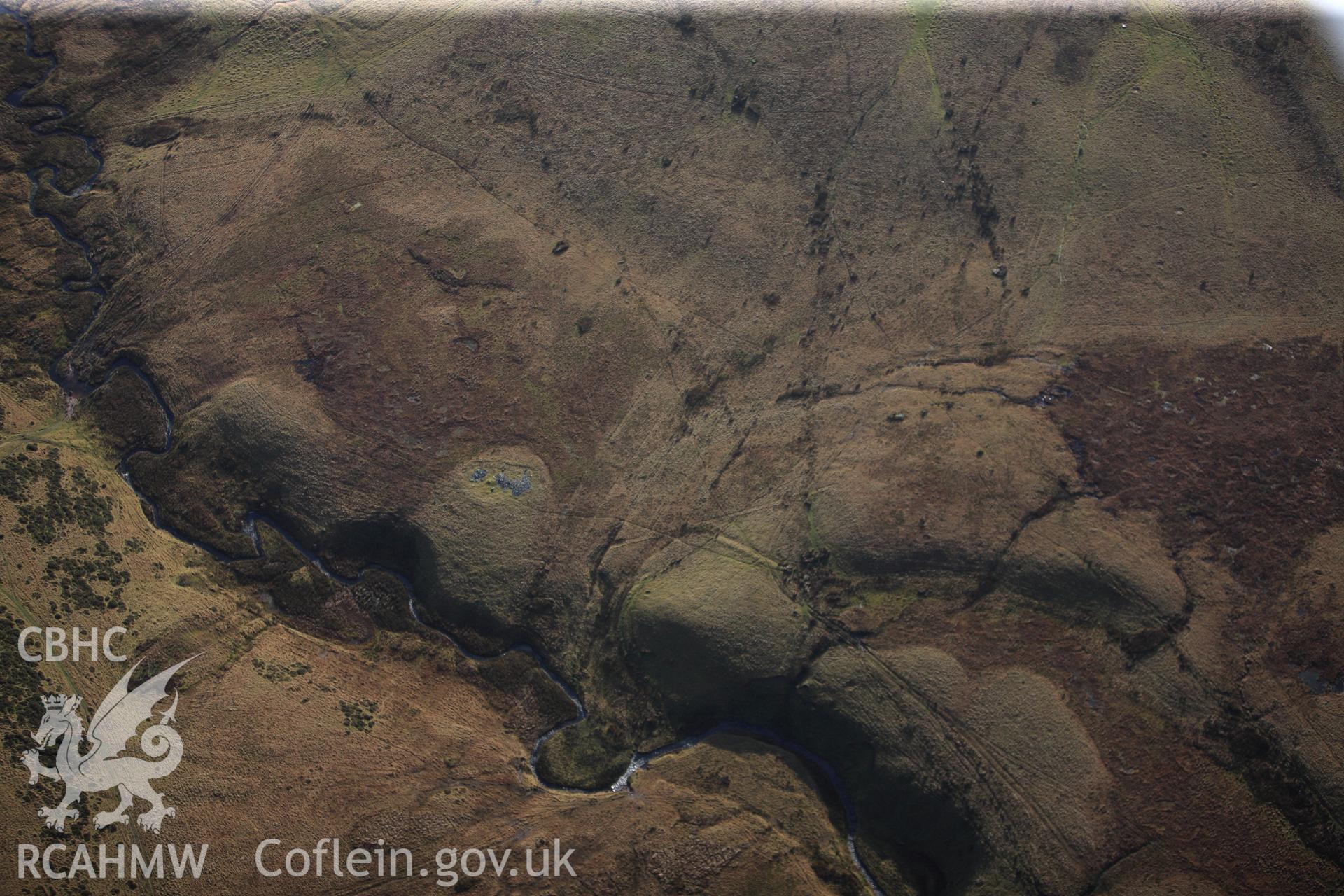 RCAHMW colour oblique photograph of Nant Tarw Ritual Complex, view looking south. Taken by Toby Driver on 23/11/2012.