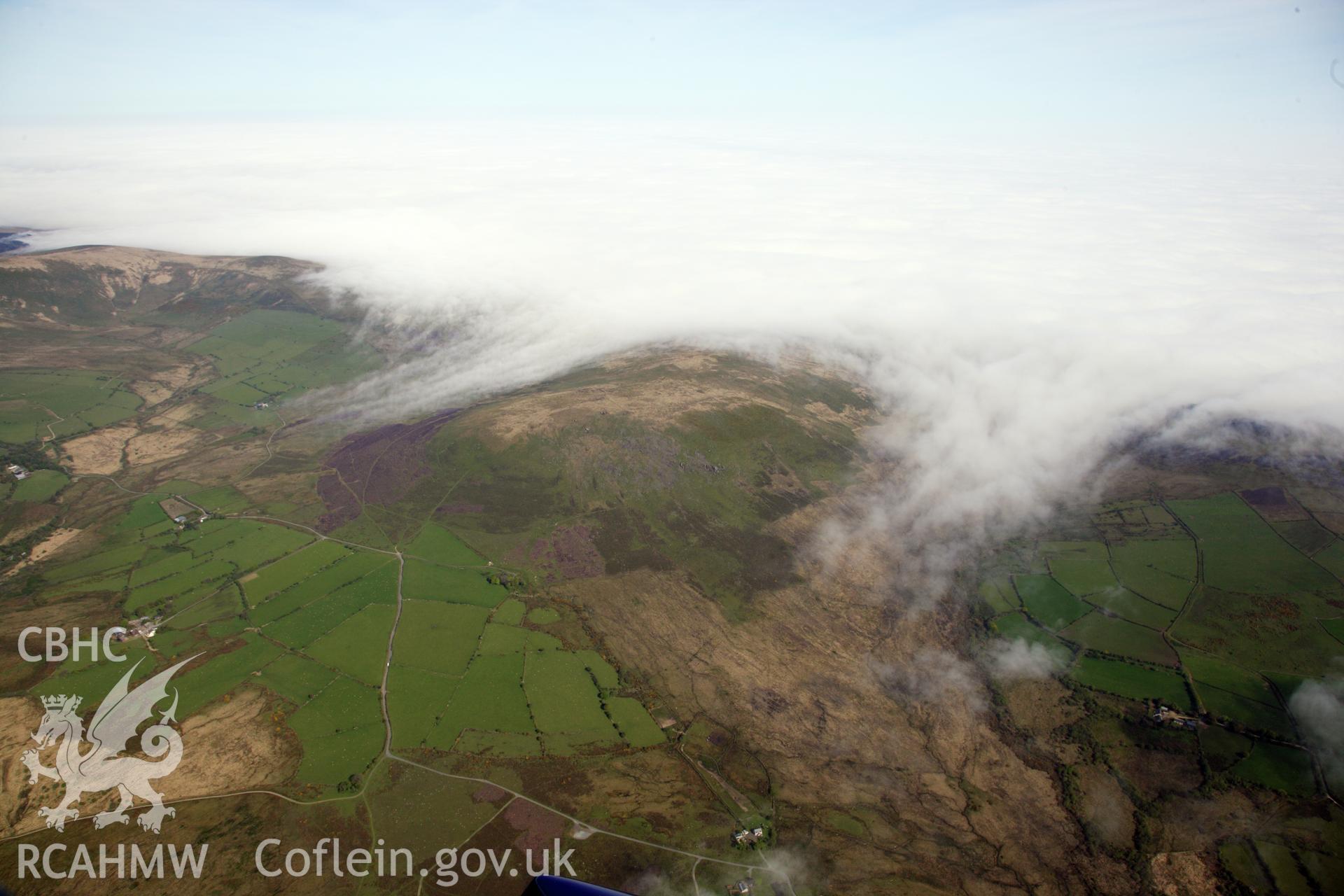 RCAHMW colour oblique photograph of General view of Rhos Fach stones, looking north west. Taken by Toby Driver on 24/05/2012.