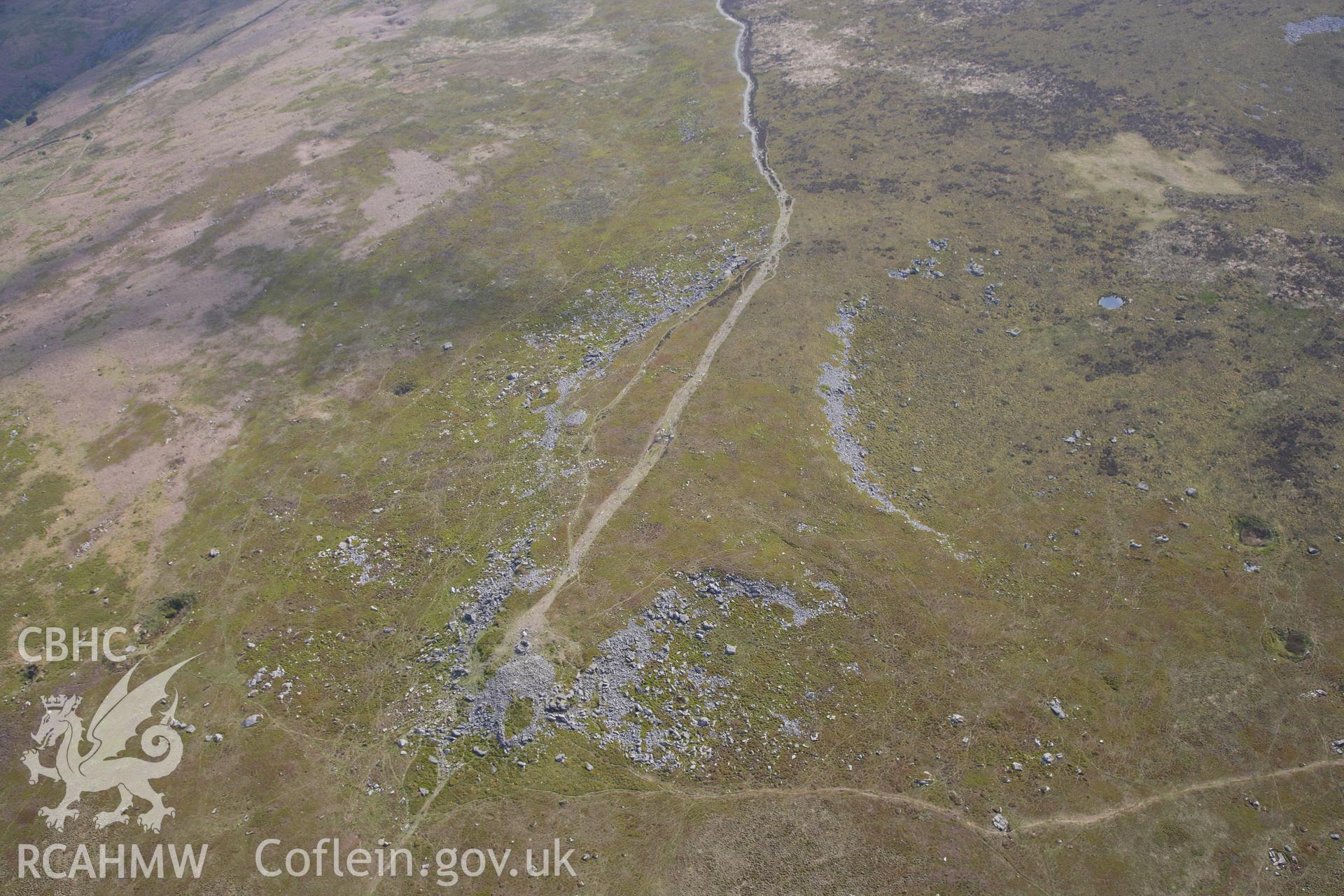 RCAHMW colour oblique photograph of Cairn on the Blorenge; Carn Blorenge. Taken by Toby Driver on 22/05/2012.