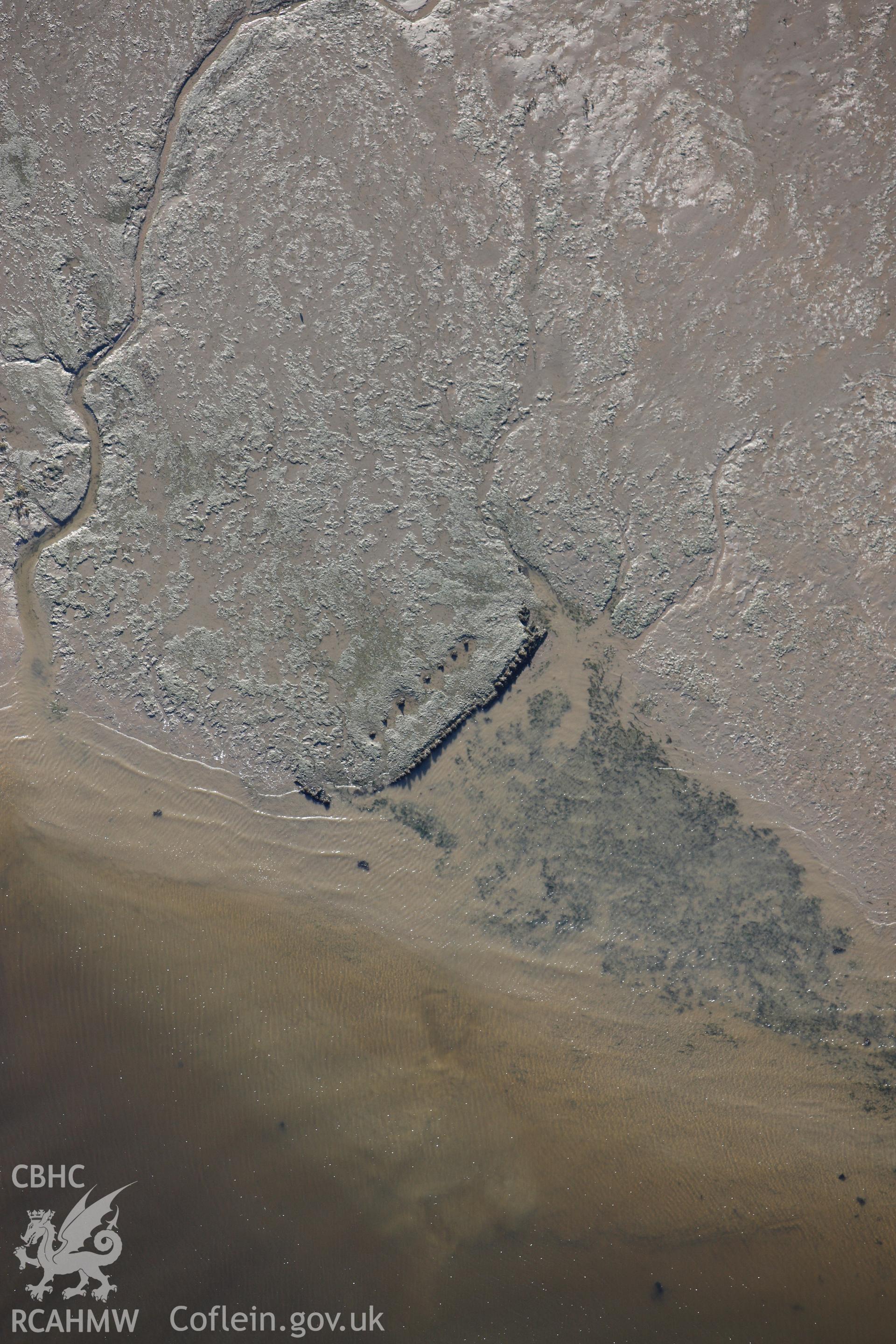 RCAHMW colour oblique photograph of Hulk at Ynyslas, north. Taken by Toby Driver on 05/11/2012.