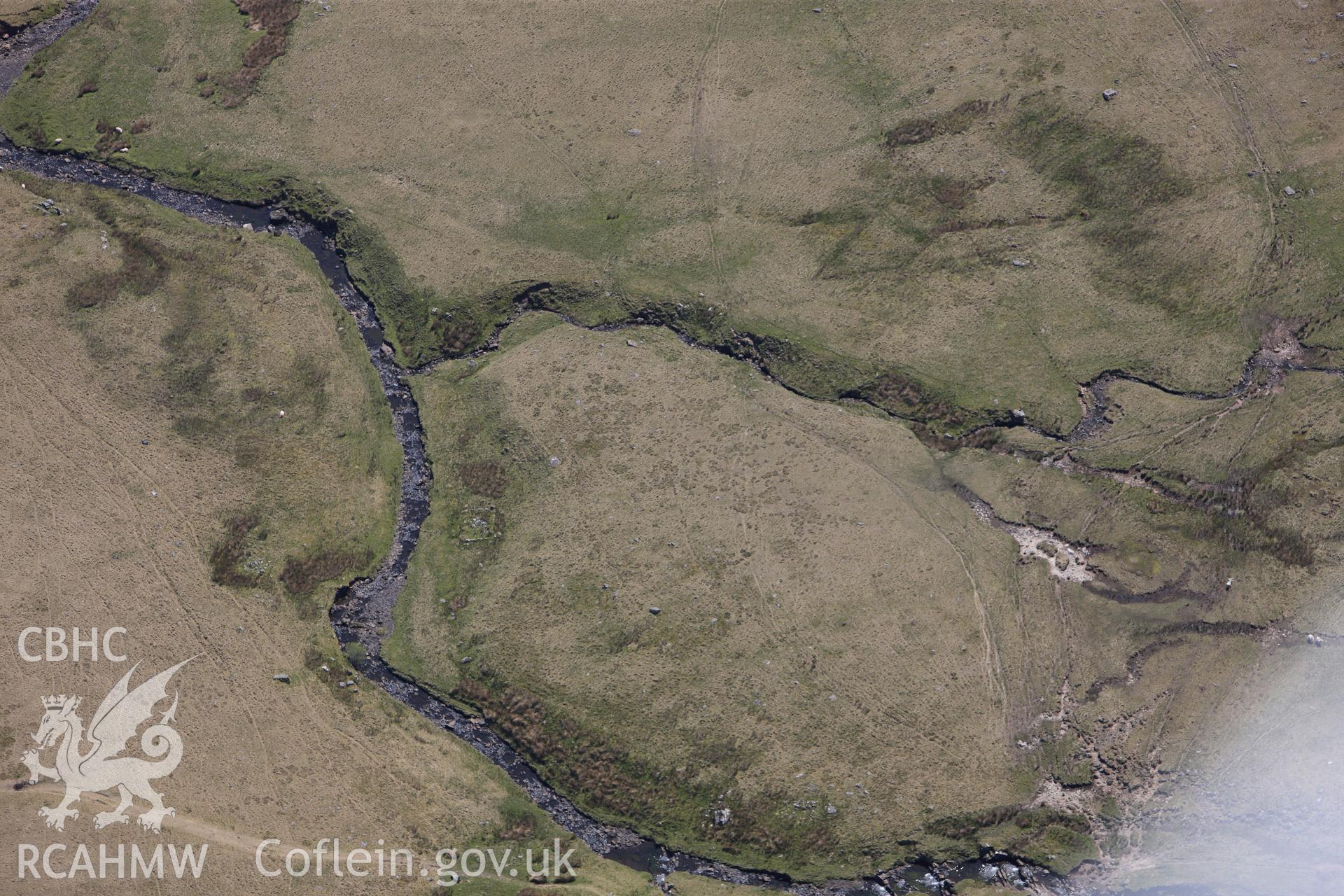 RCAHMW colour oblique photograph of Upper Tawe, deserted rural settlement. Taken by Toby Driver on 22/05/2012.