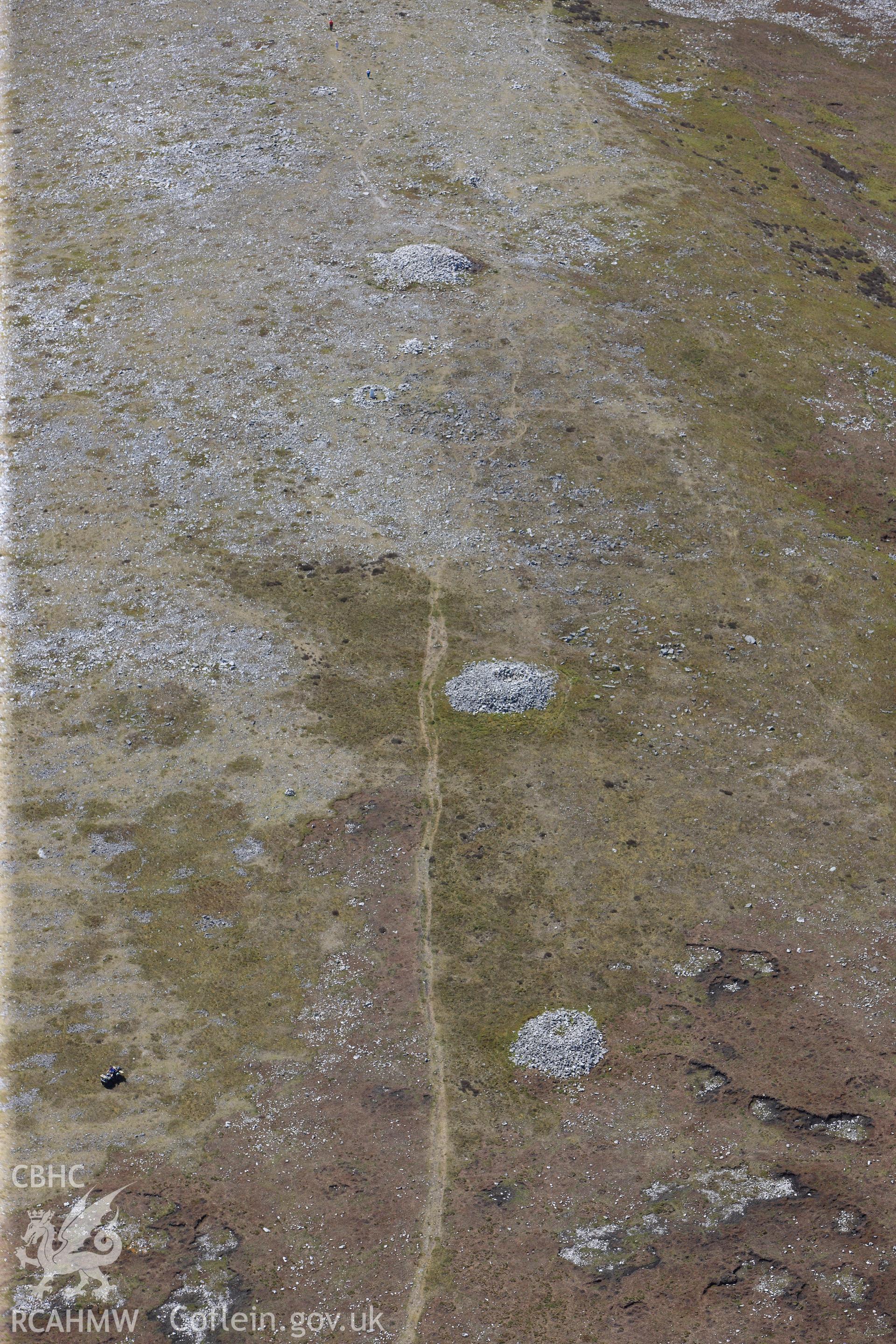 RCAHMW colour oblique photograph of Tair Carn Isaf, landscape from the north-east. Taken by Toby Driver on 22/05/2012.