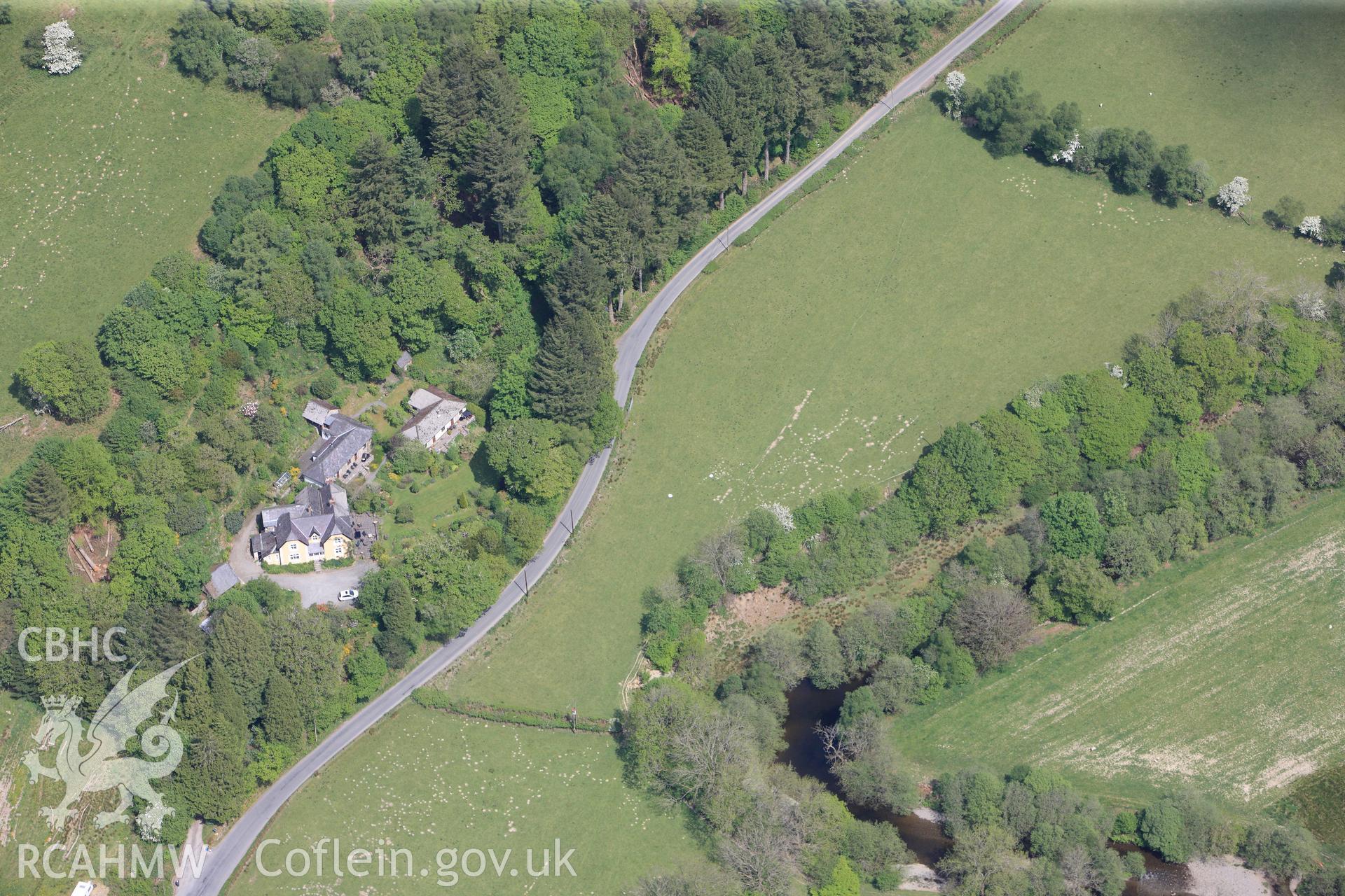 RCAHMW colour oblique photograph of Cwm Irfon Lanscape. Taken by Toby Driver on 28/05/2012.