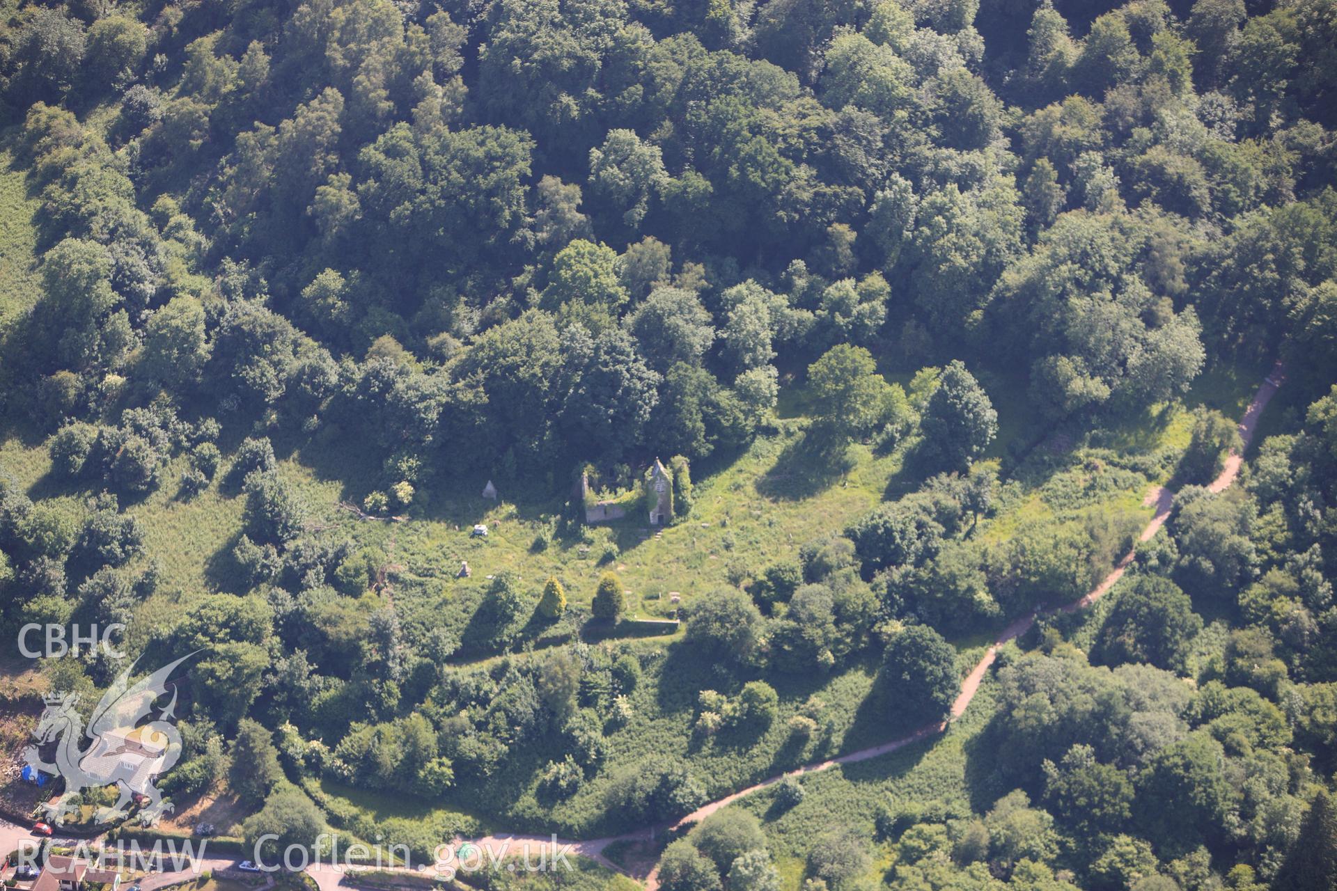 RCAHMW colour oblique photograph of St. Mary, Tintern. Taken by Toby Driver on 21/06/2010.