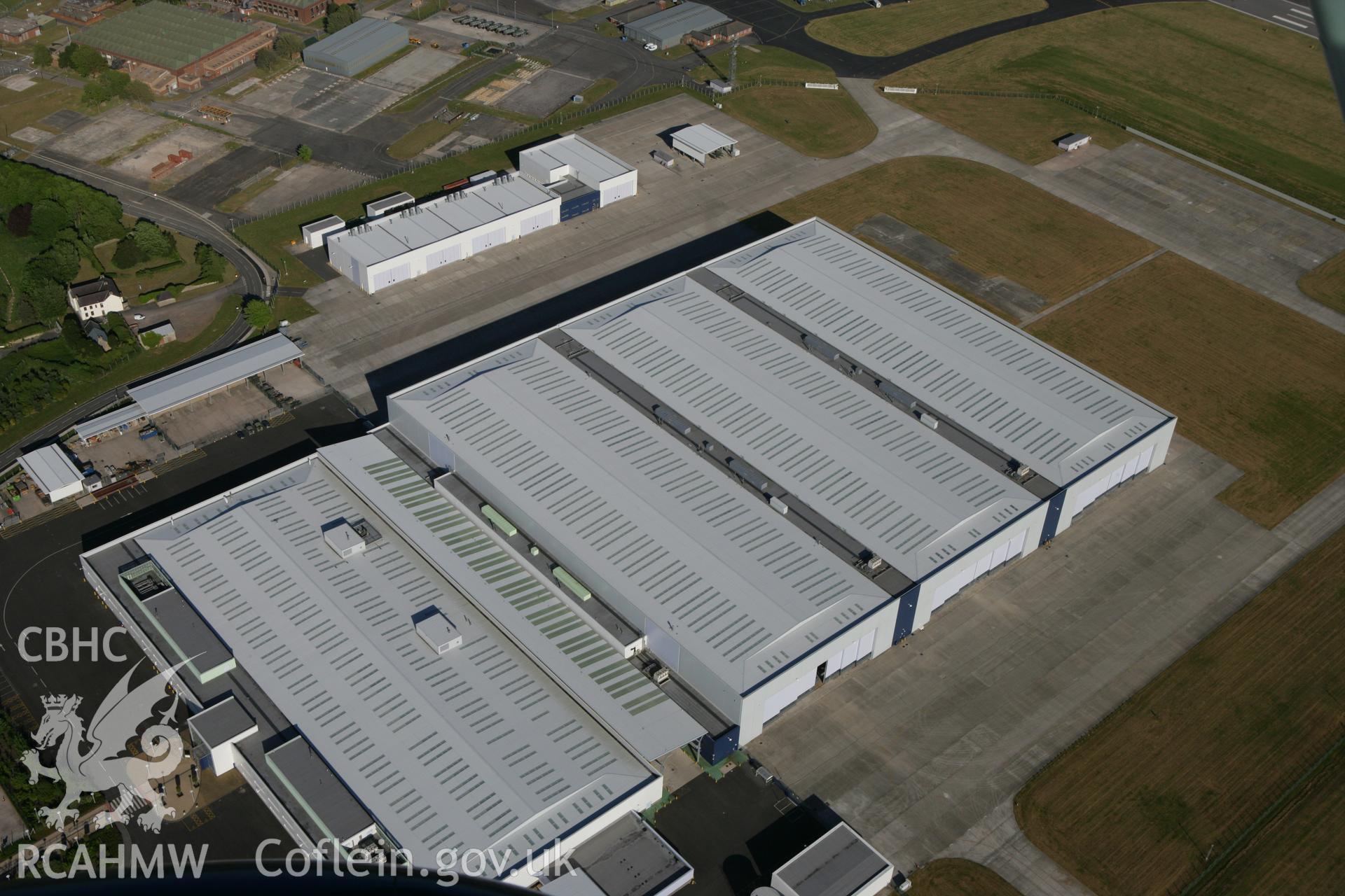 RCAHMW colour oblique photograph of St. Athan Airfield, St. Athan. Taken by Toby Driver on 24/05/2010.