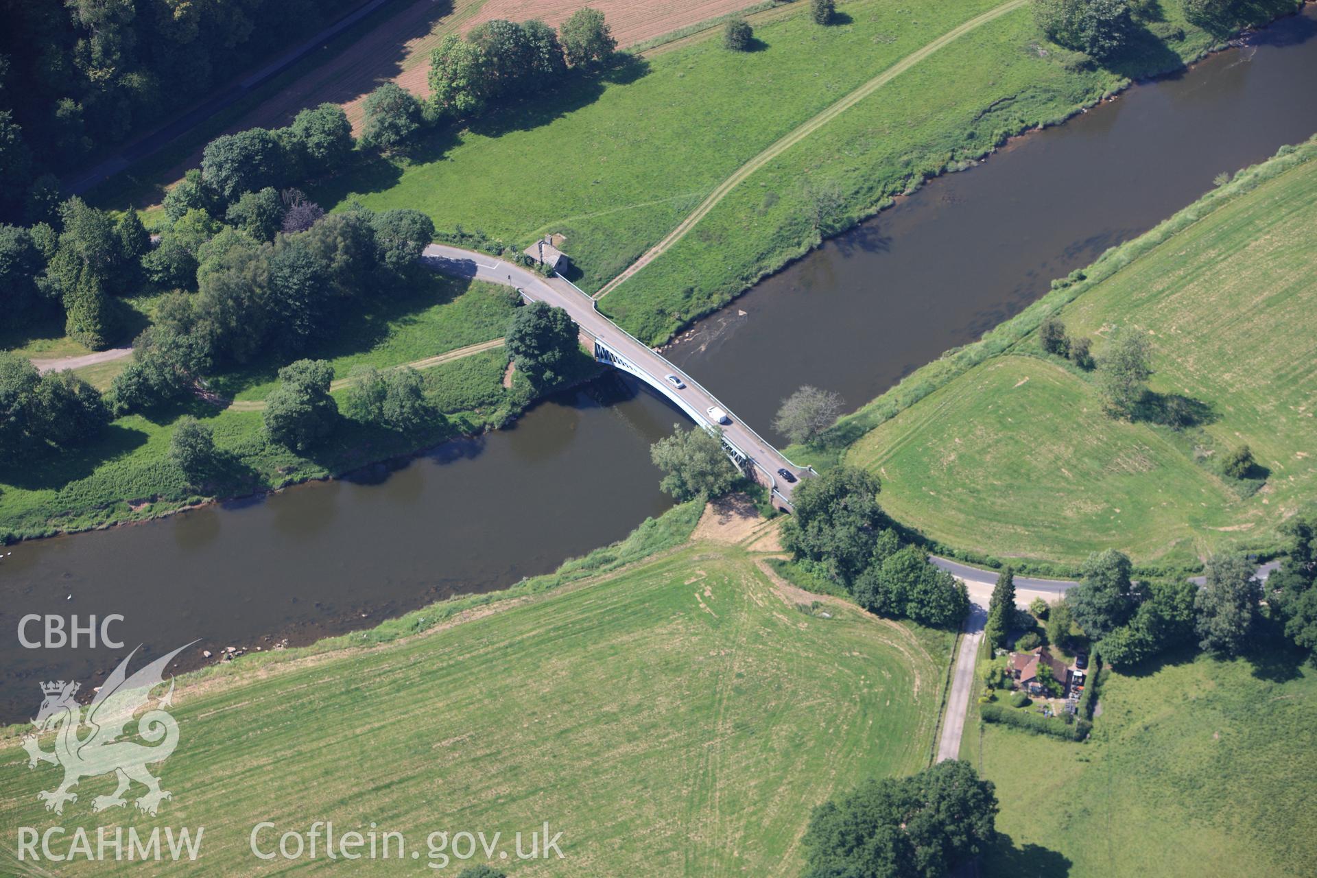 RCAHMW colour oblique photograph of Bigsweir Bridge, Whitebrook. Taken by Toby Driver on 21/06/2010.