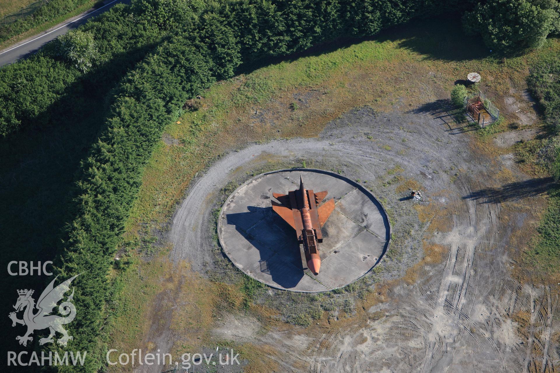 RCAHMW colour oblique photograph of St. Athan Airfield, St. Athan. Taken by Toby Driver on 24/05/2010.