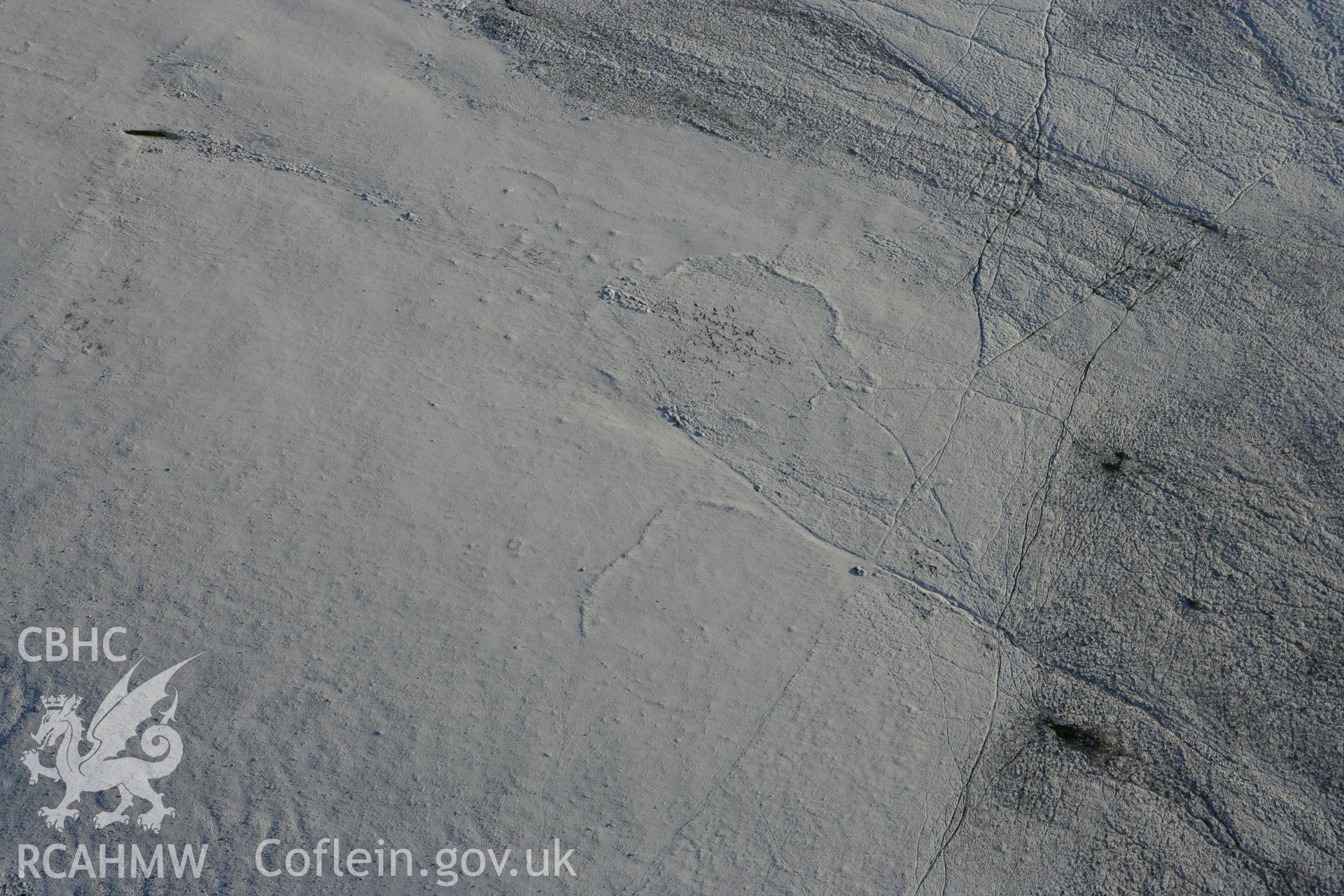 RCAHMW colour oblique photograph of Carn Ingli Open Settlement. Taken by Toby Driver on 01/12/2010.