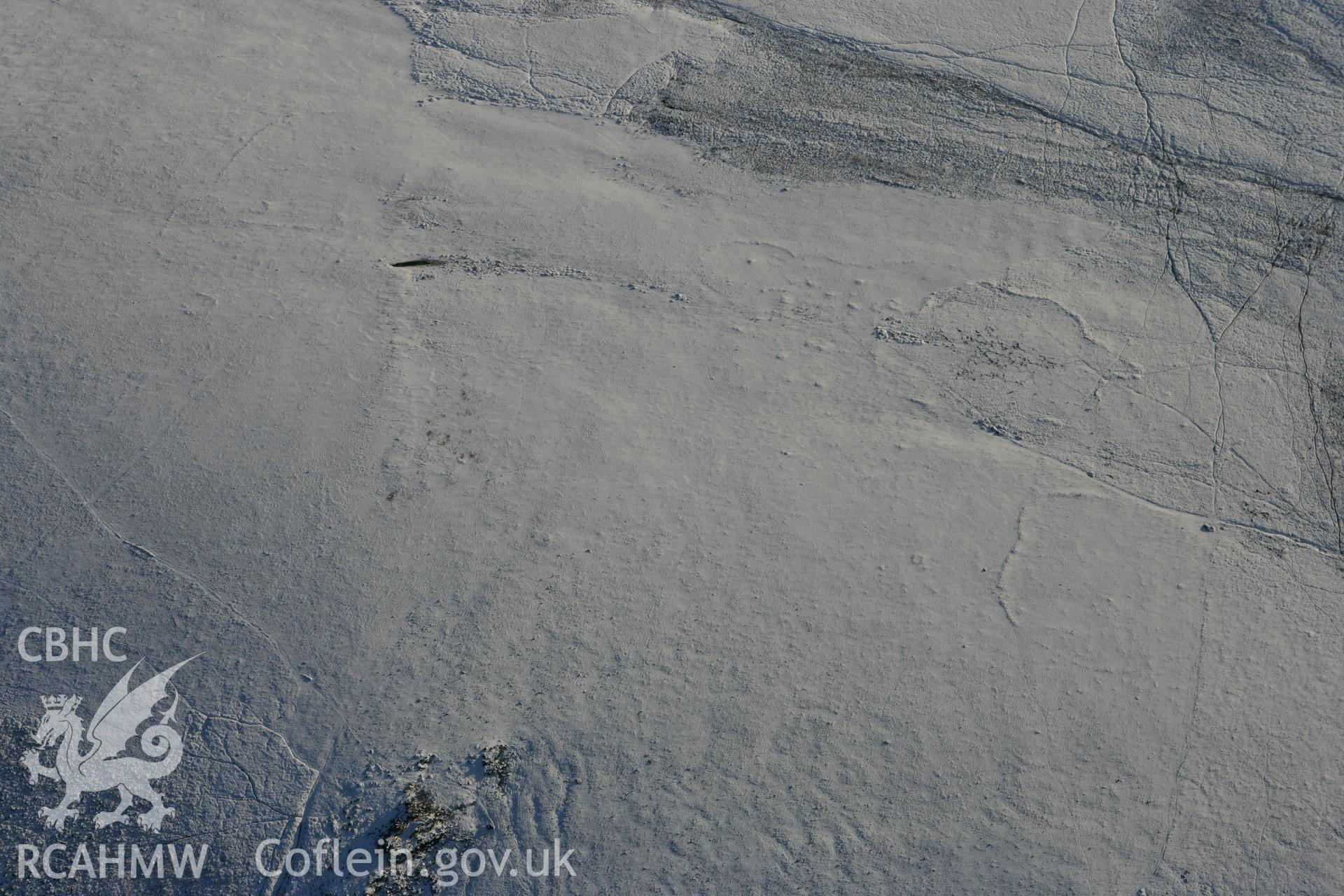 RCAHMW colour oblique photograph of Carn Ingli Open Settlement. Taken by Toby Driver on 01/12/2010.