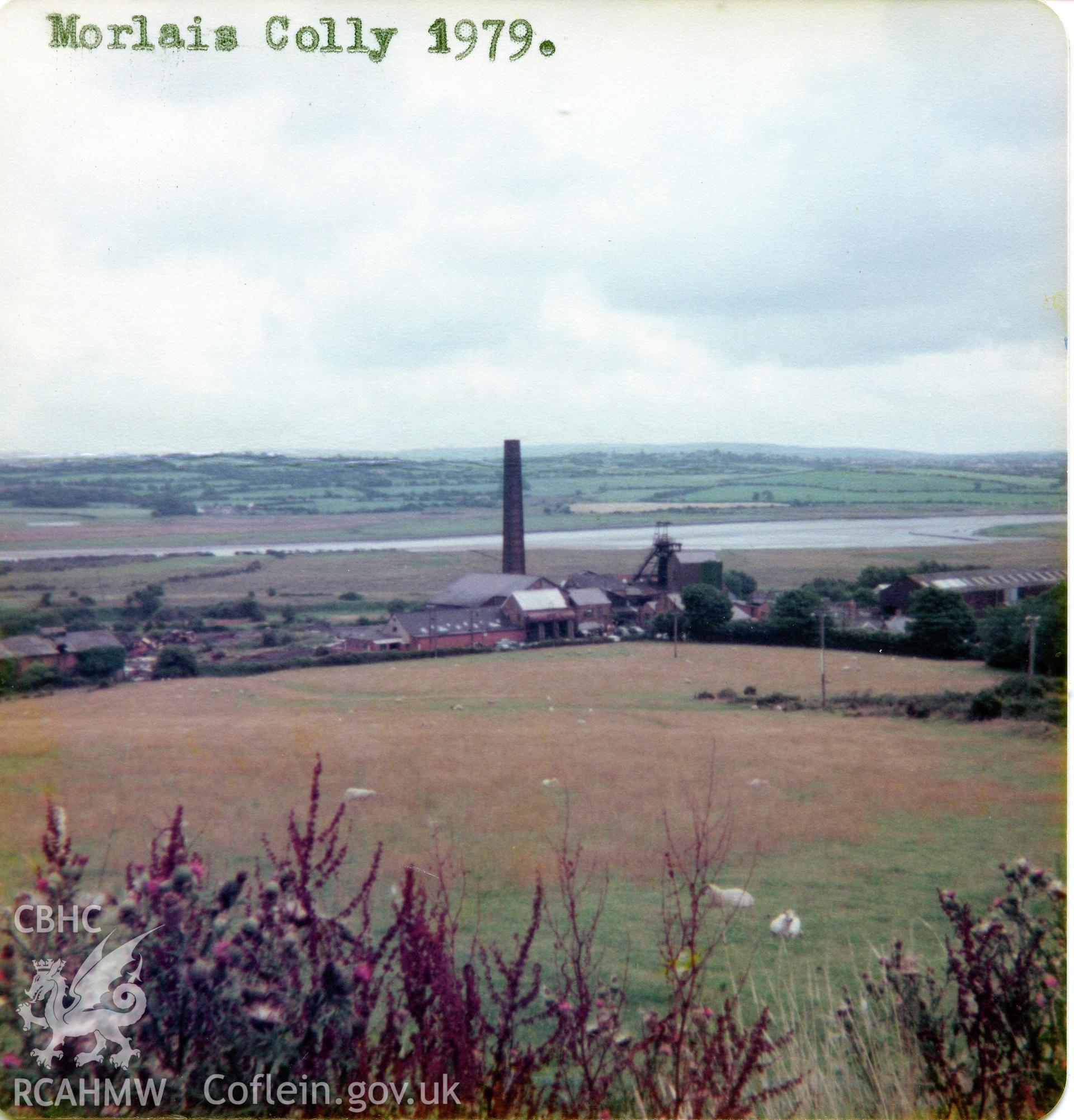 Digital photograph showing  Morlais colliery, dated  July 1978.