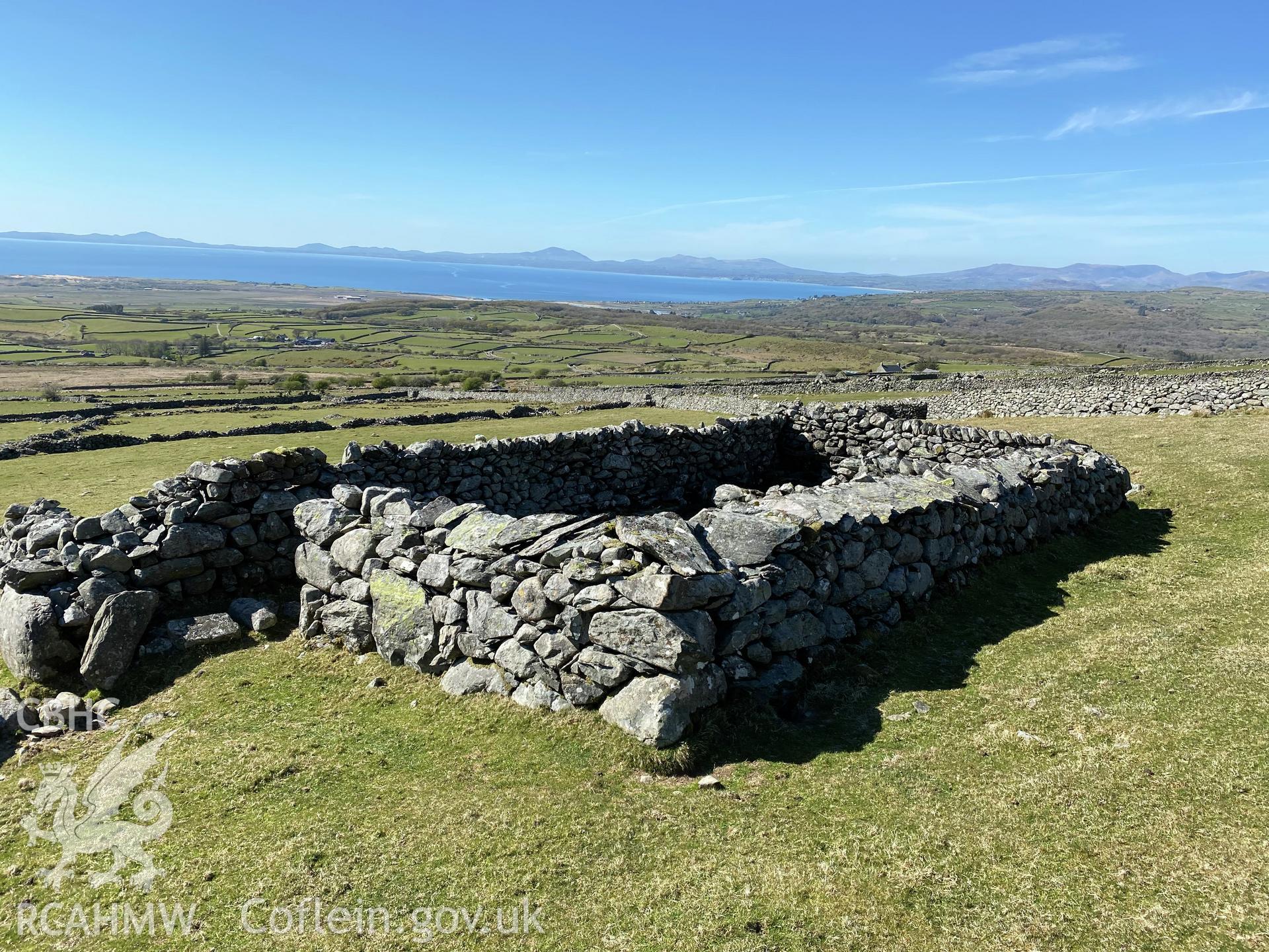 Digital colour photograph showing Tal-y-ffynnonau, produced by Paul R Davis in 2021.