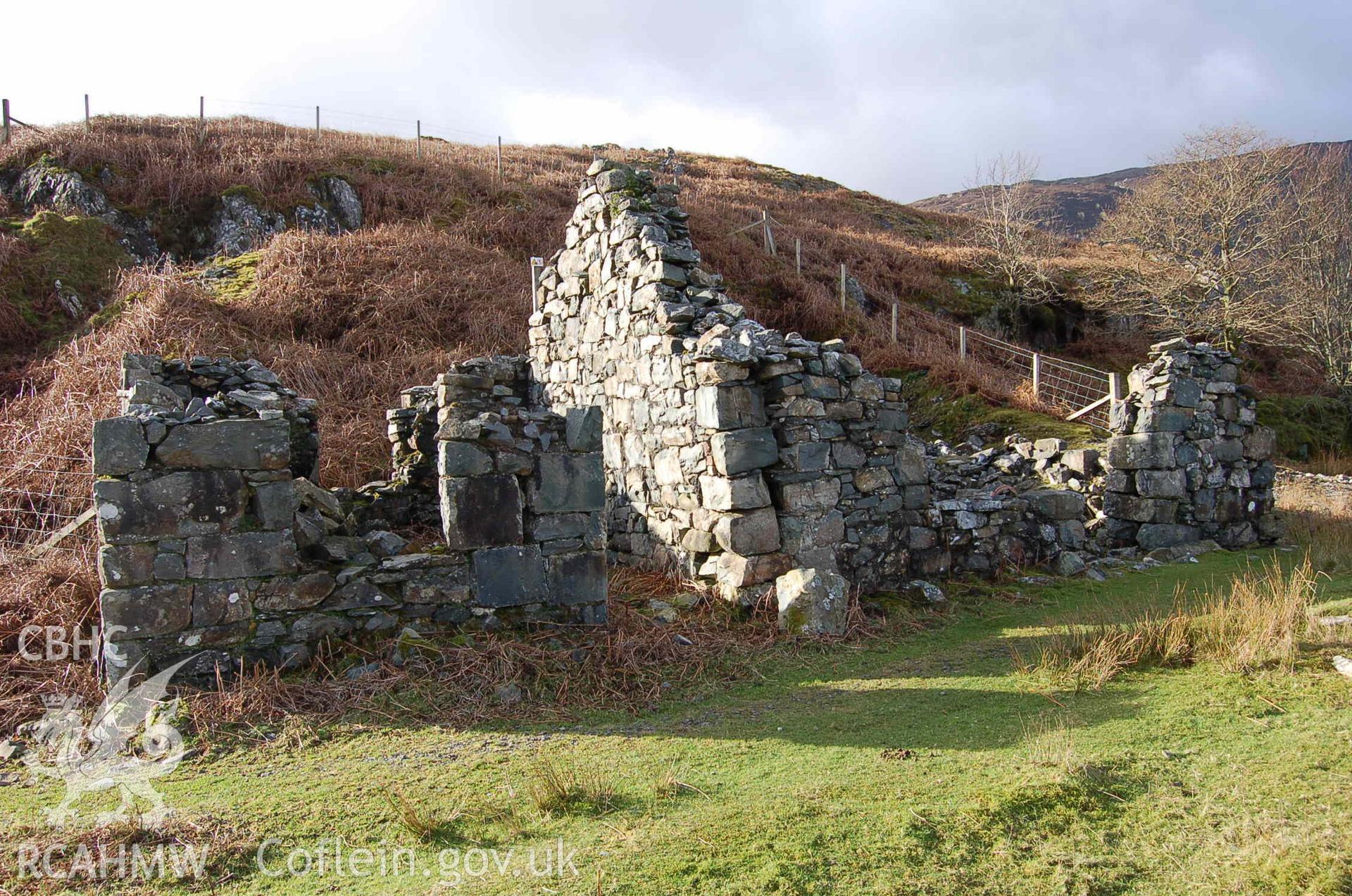 Photograph showing Berthlwyd Mine Office, taken by John Latham, 2008.