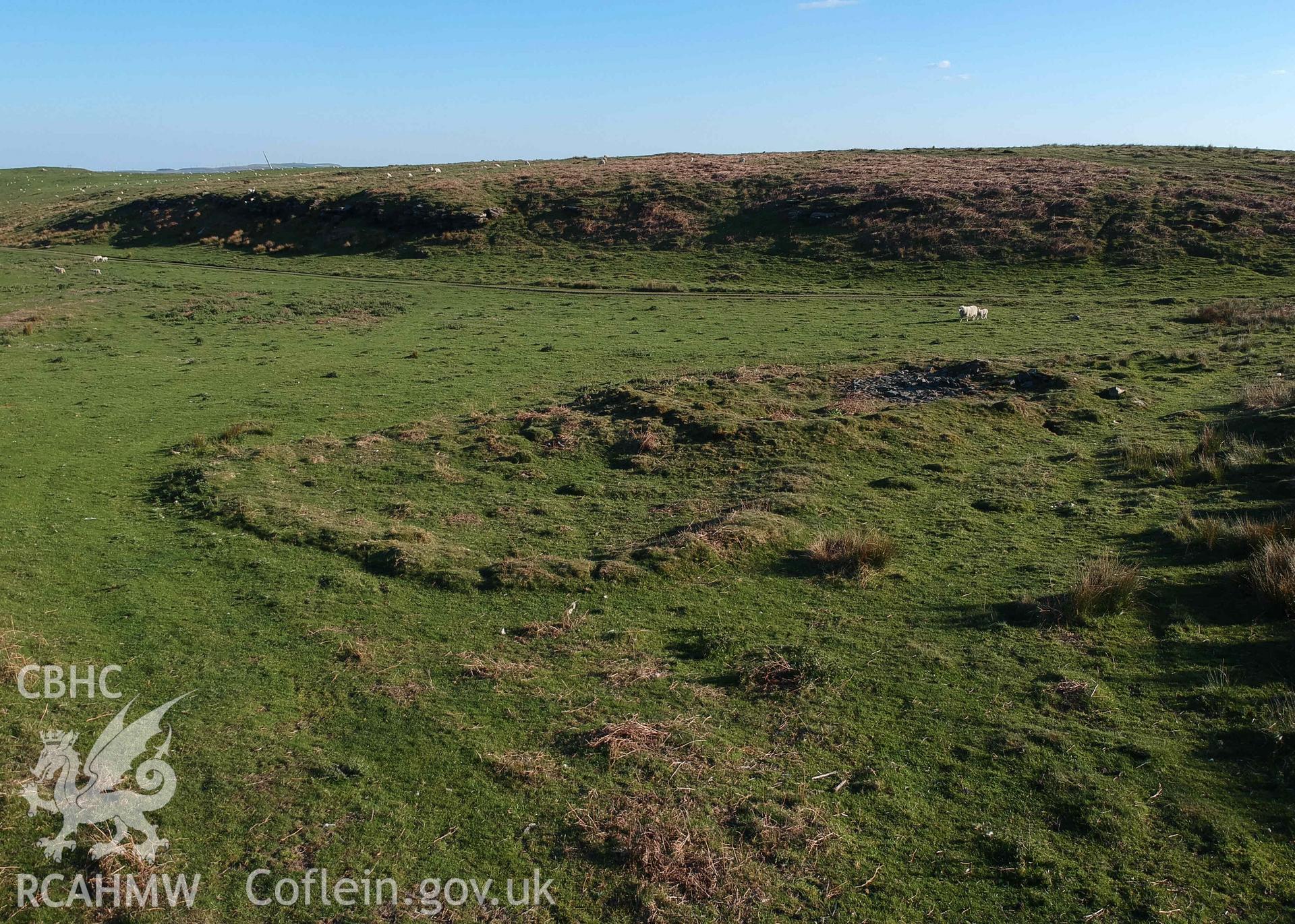 Digital photograph showing general view of Forest chapel site, produced by Paul Davis in 2020