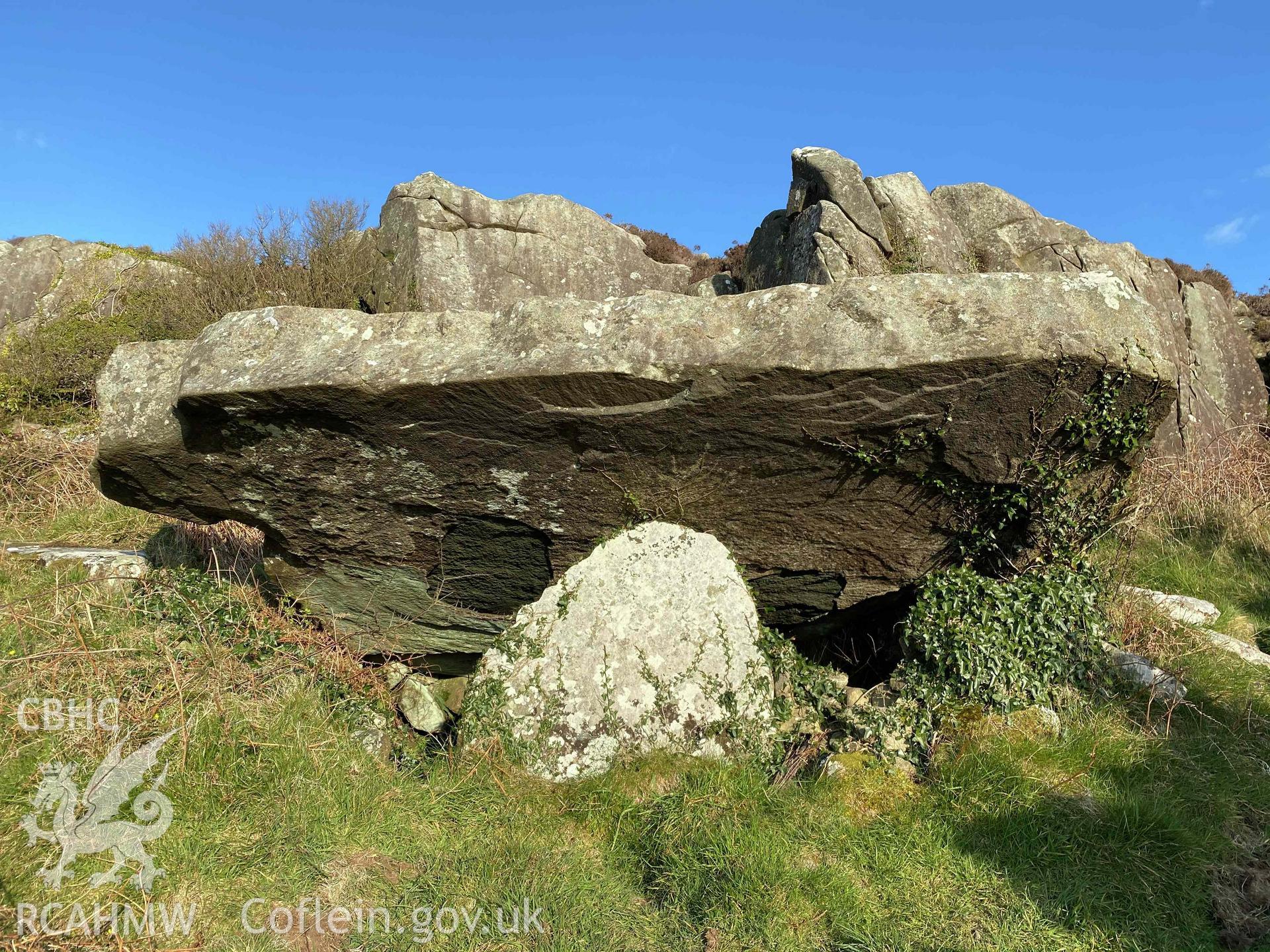 Digital photograph of Carreg Samson chambered tomb, produced by Paul Davis in 2020