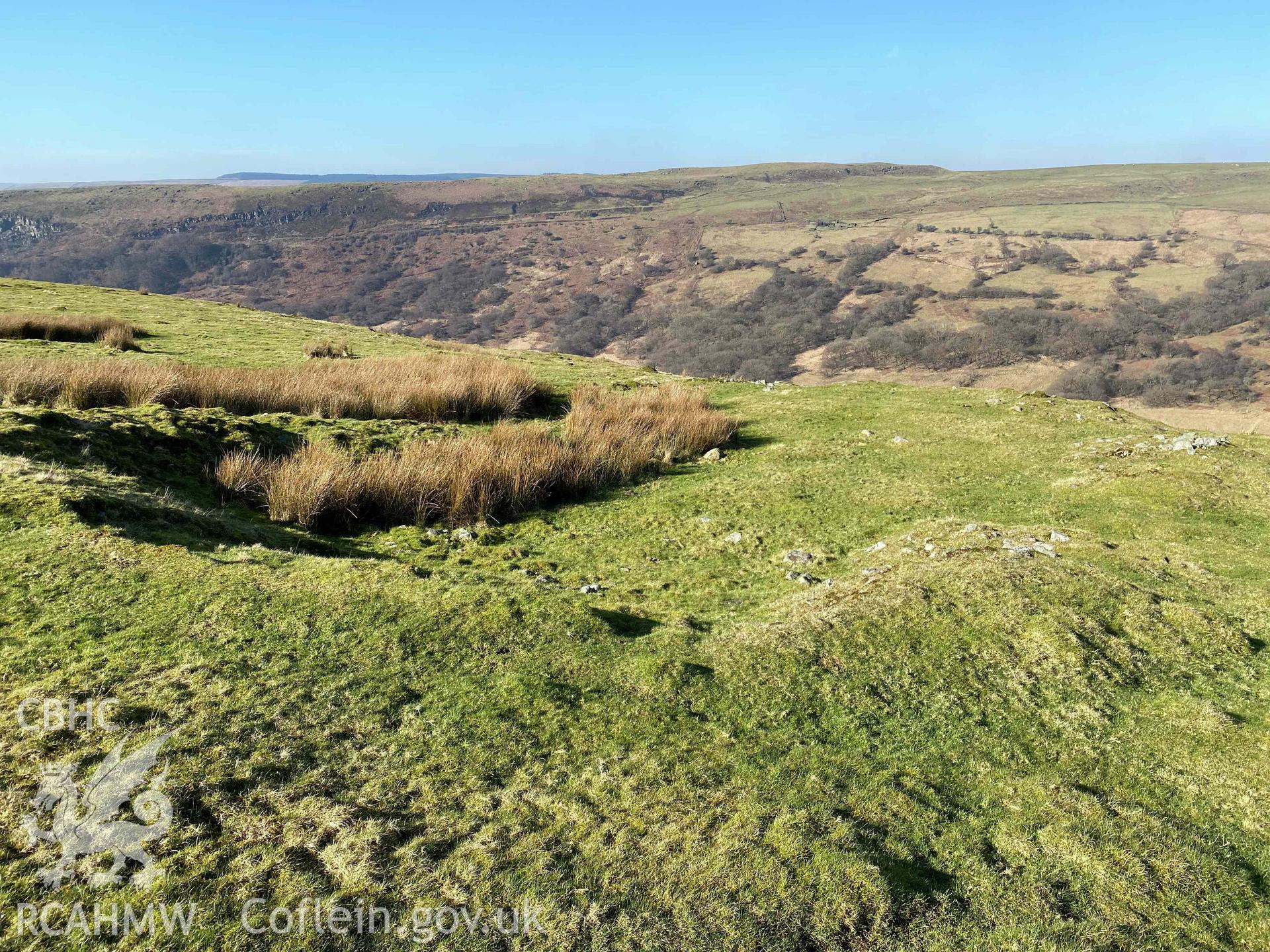 Digital photographs of platform house at Dinas Noddfa platform settlement, produced by Paul Davis in 2020