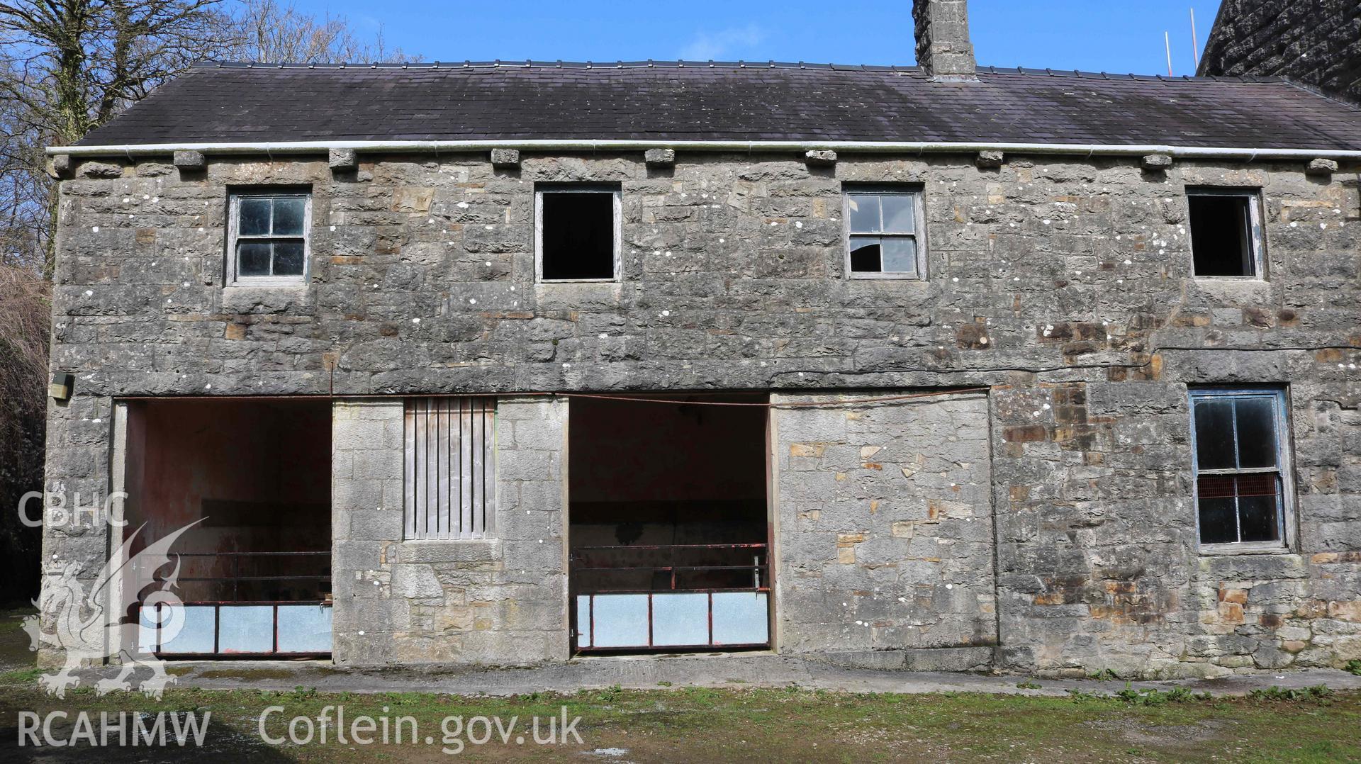 Digital photo showing Parciau, Marianglas, produced in March 2023 as part of planning conditions for Isle of Anglesey County Council, reference: FPL/2022/330.