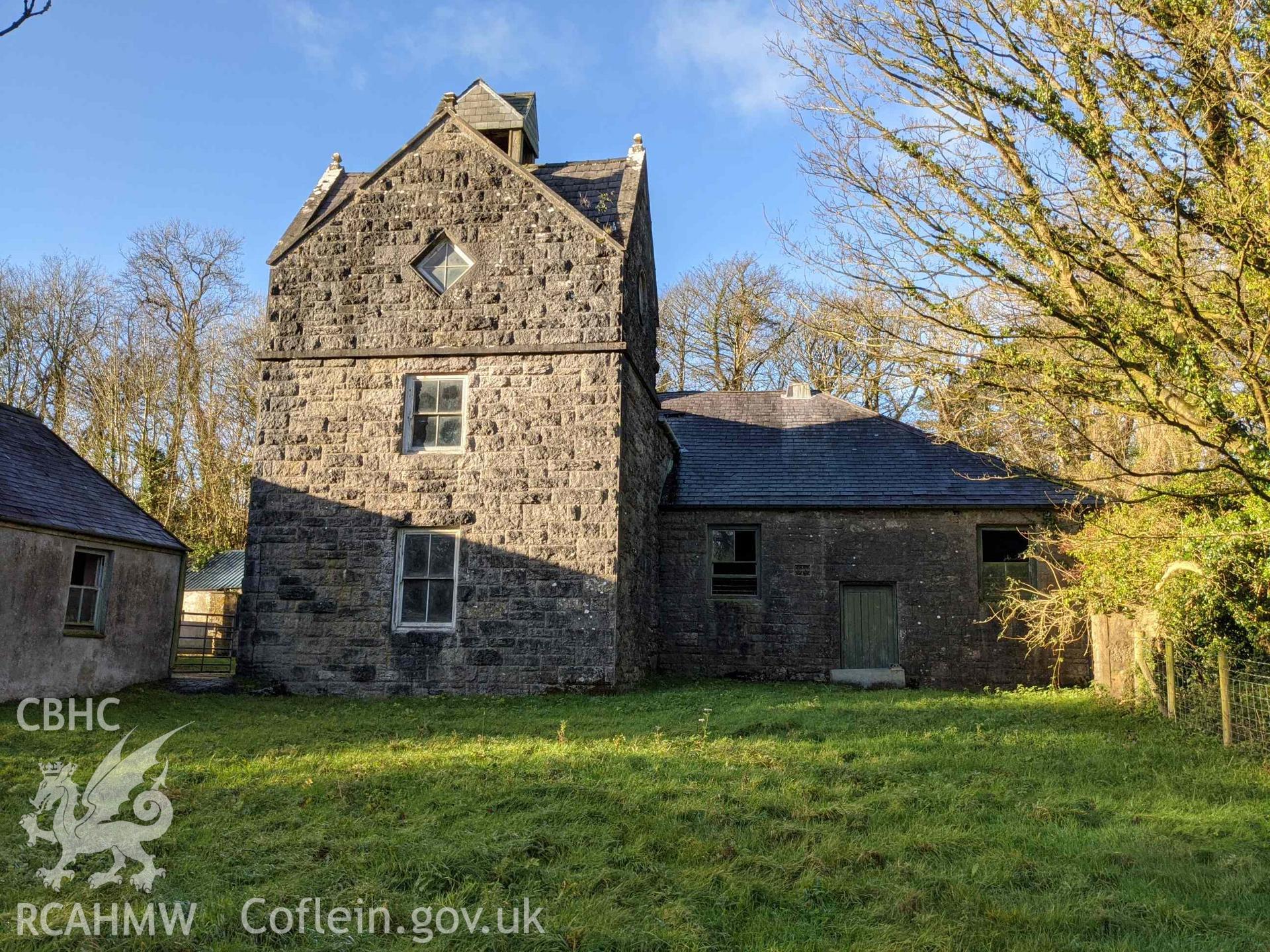 Digital photo showing Parciau, Marianglas, produced in March 2023 as part of planning conditions for Isle of Anglesey County Council, reference: FPL/2022/330.