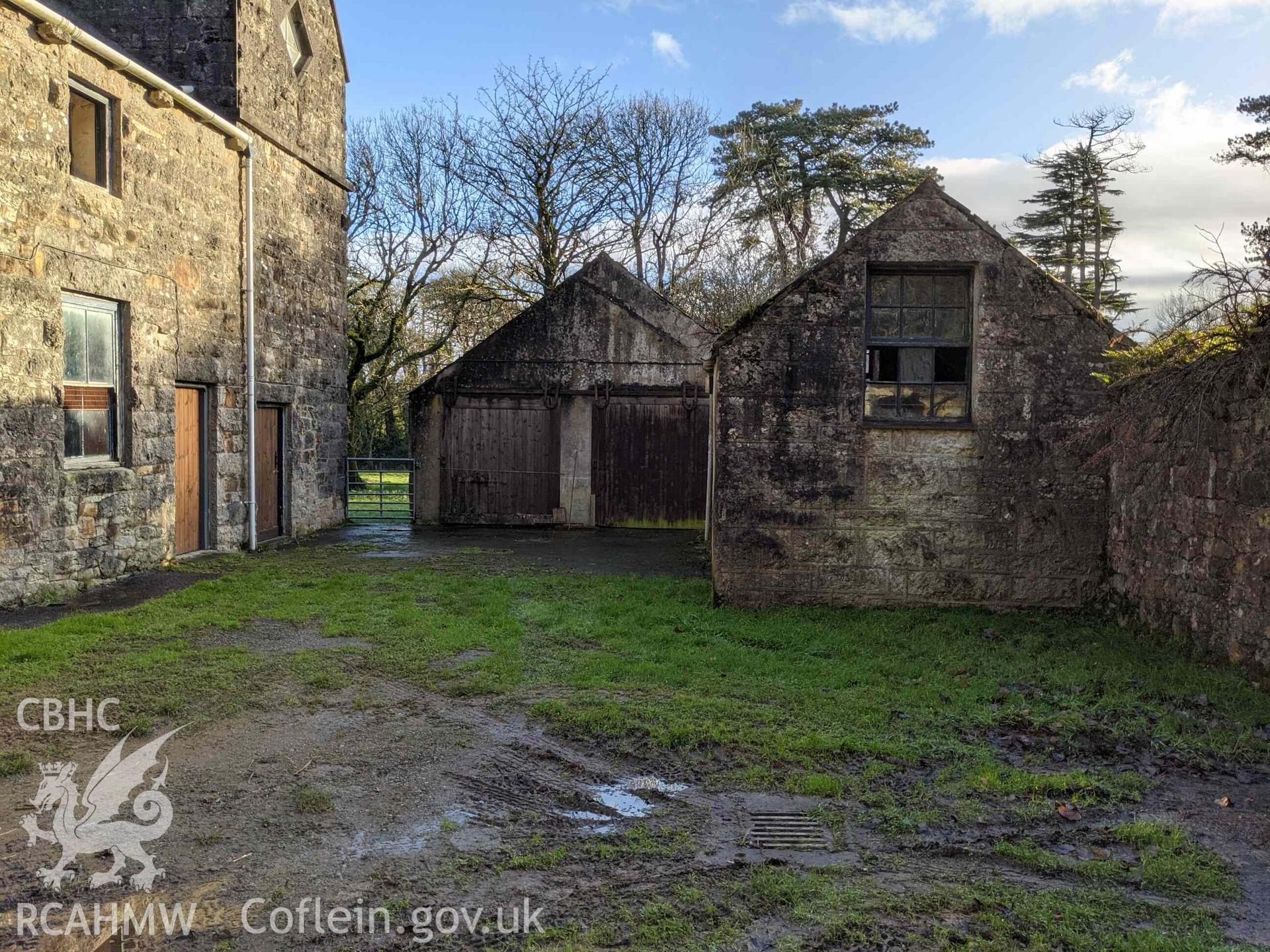 Digital photo showing Parciau, Marianglas, produced in March 2023 as part of planning conditions for Isle of Anglesey County Council, reference: FPL/2022/330.