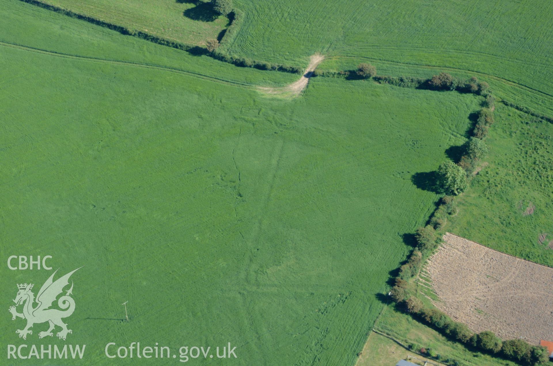 RCAHMW colour oblique aerial photograph of Penparc taken on 14/06/2004 by Toby Driver