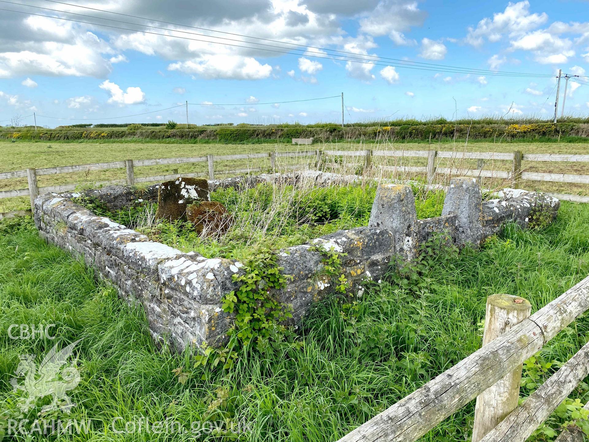 Digital photograph of Parc y Gerrig Sanctaidd, produced by Paul Davis in 2023