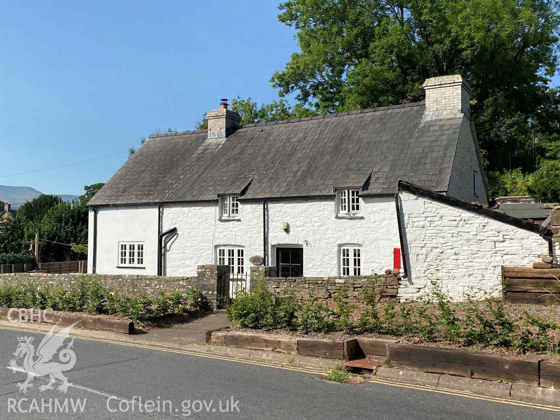 Digital colour photograph showing Brynich cottage.