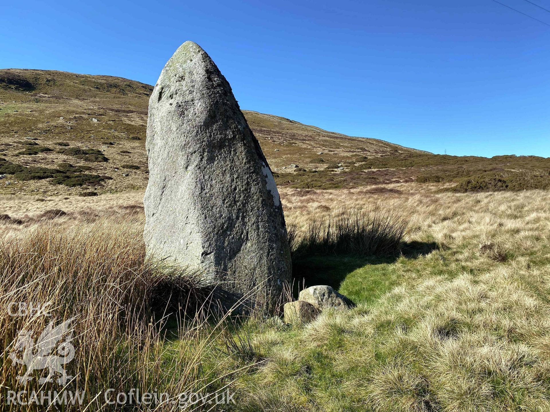 Digital colour photograph showing Bwlch y ddeufaen.