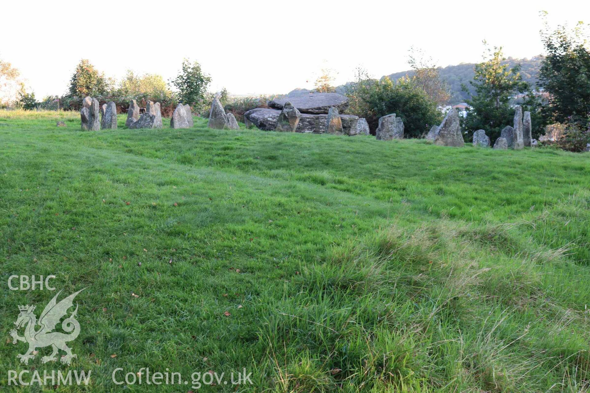 Photograph showing Y Garreg Siglo Bardic Complex, Pontypridd