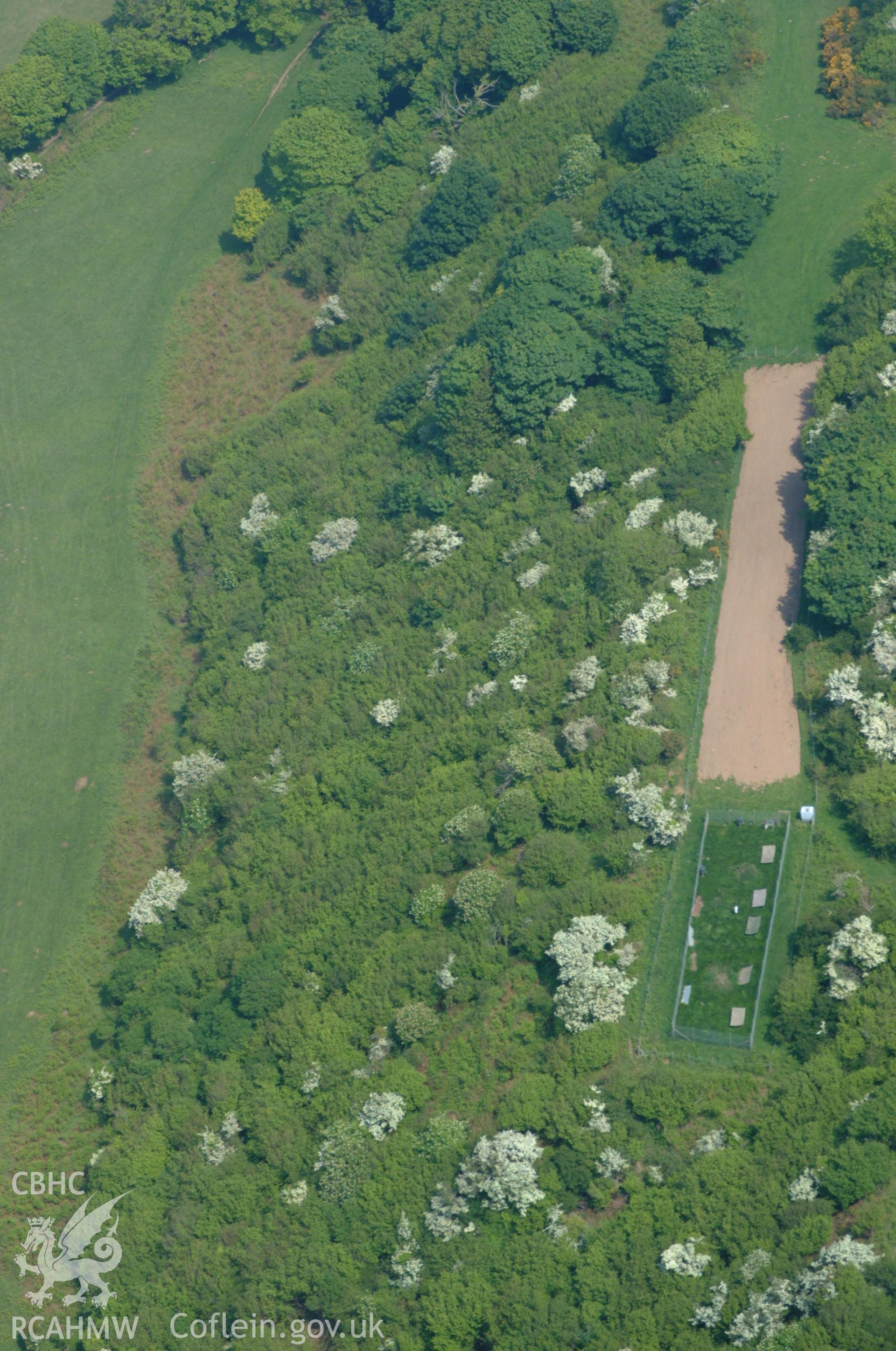 RCAHMW colour oblique aerial photograph of Ogof Arian Cave, in general view Taken on 26 May 2004 by Toby Driver