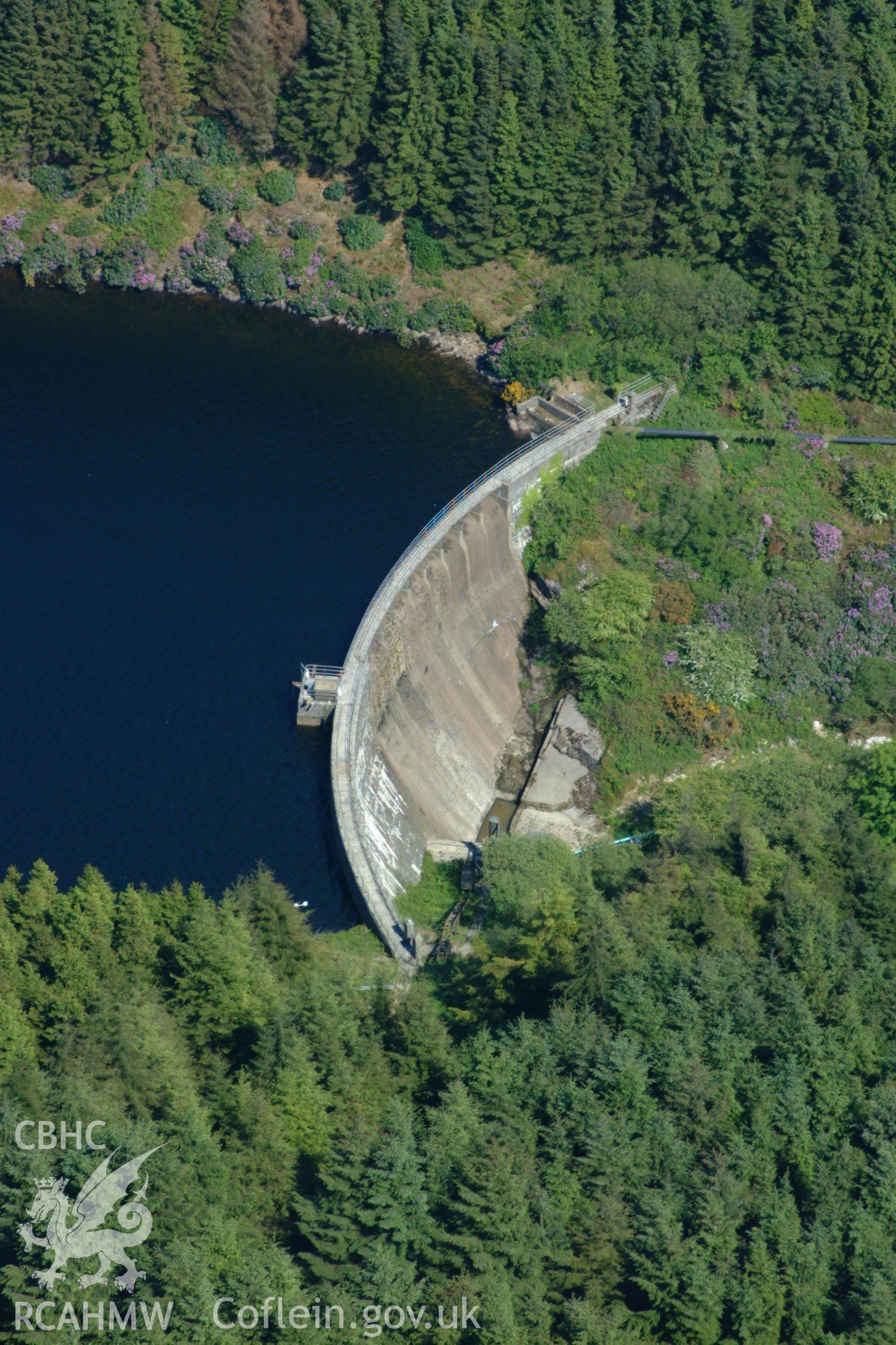 RCAHMW colour oblique aerial photograph of Rosebush Reservoir. Taken on 24 May 2004 by Toby Driver