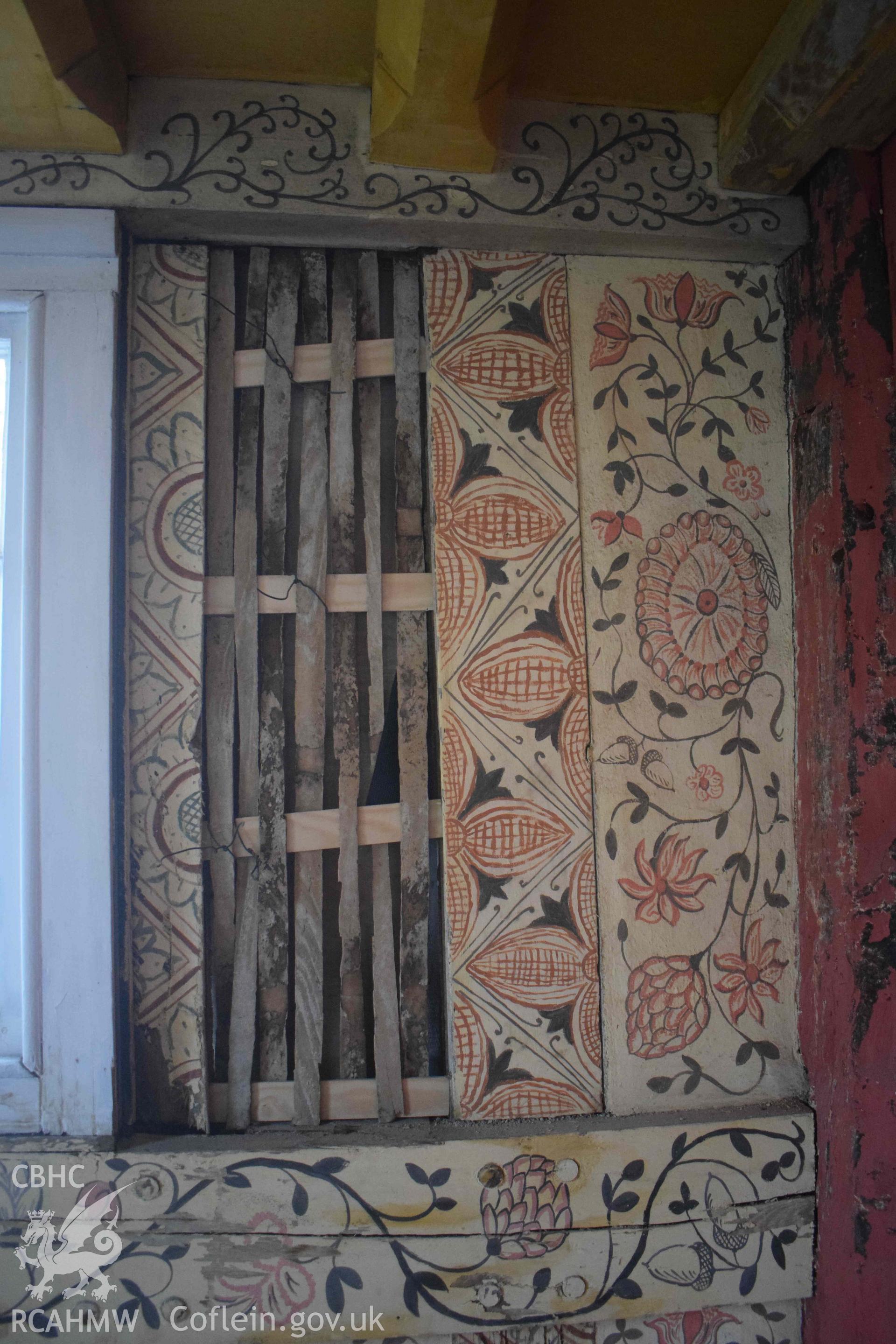 Photograph from a Photographic Survey of The Old Market Hall, Llanidloes, carried out by Clwyd-Powys Archaeological Trust in 2023. Project no. 2740.