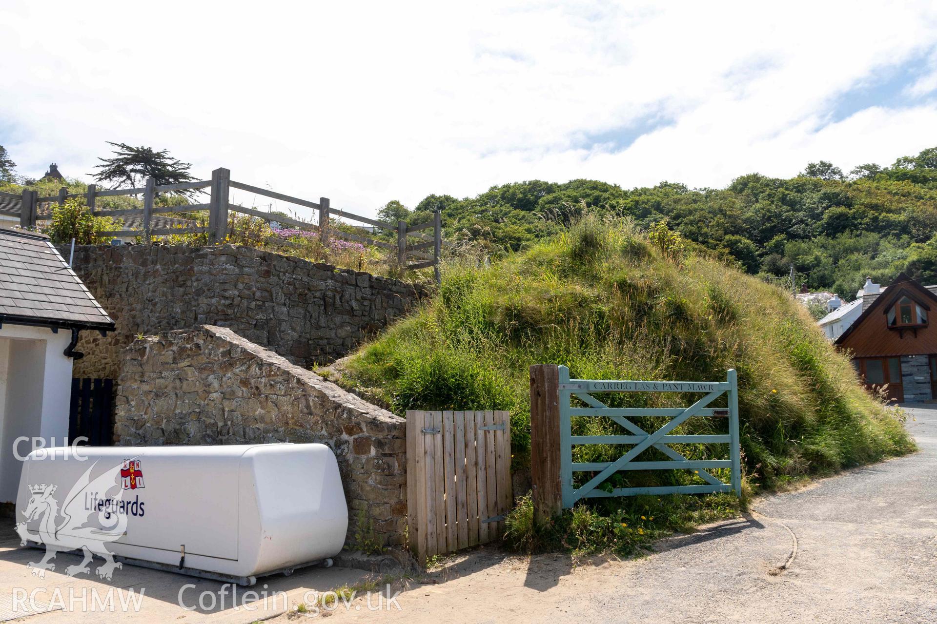 Lime Kiln 2, Tresaith. View from the northeast.