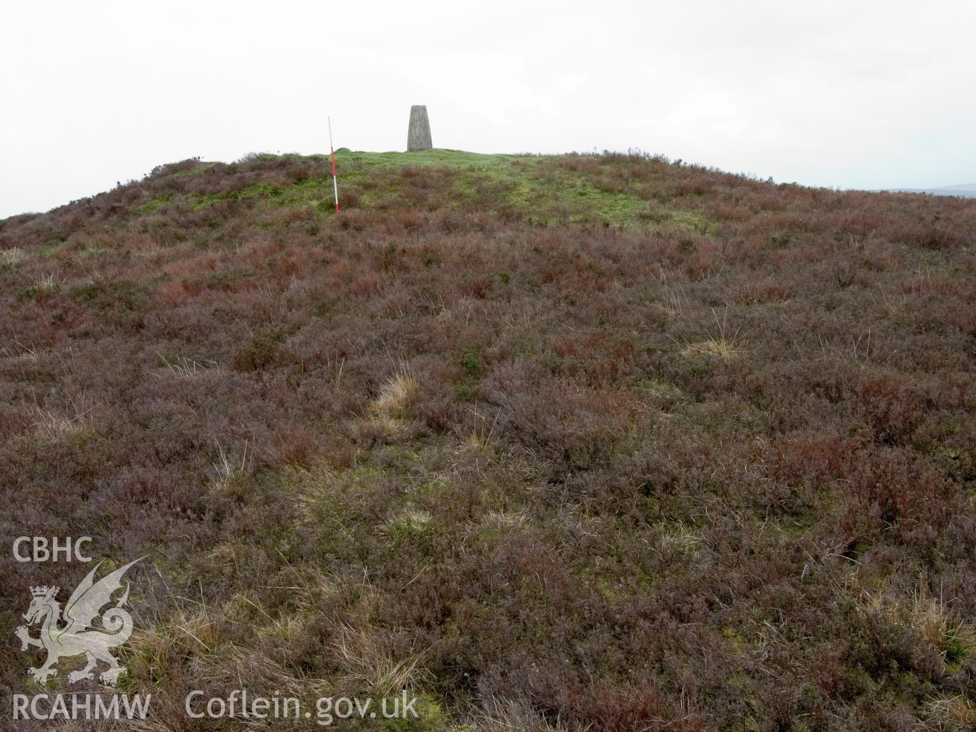 view looking SW.