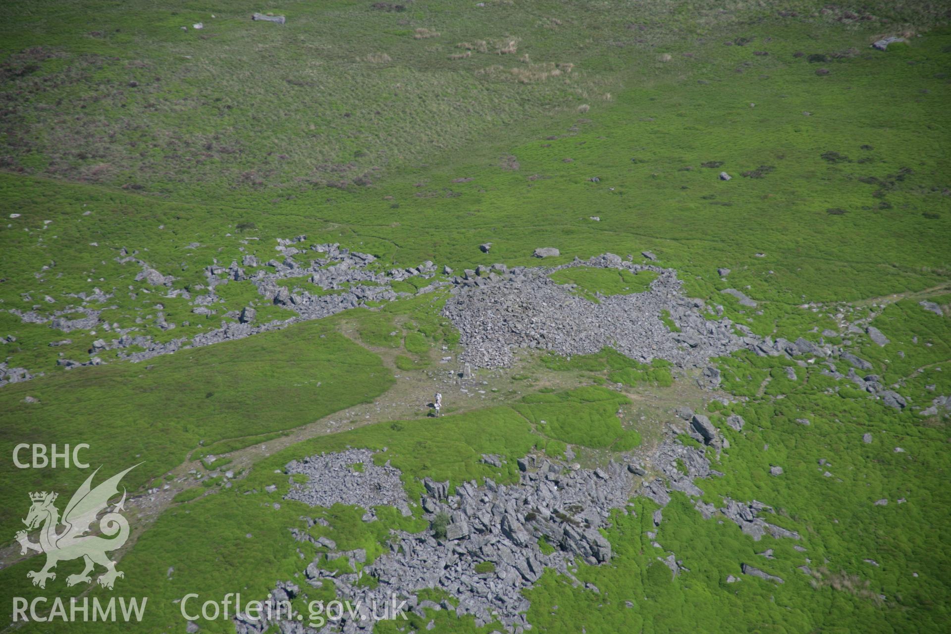 RCAHMW colour oblique aerial photograph of Carn Blorenge from the south-east. Taken on 09 June 2006 by Toby Driver.