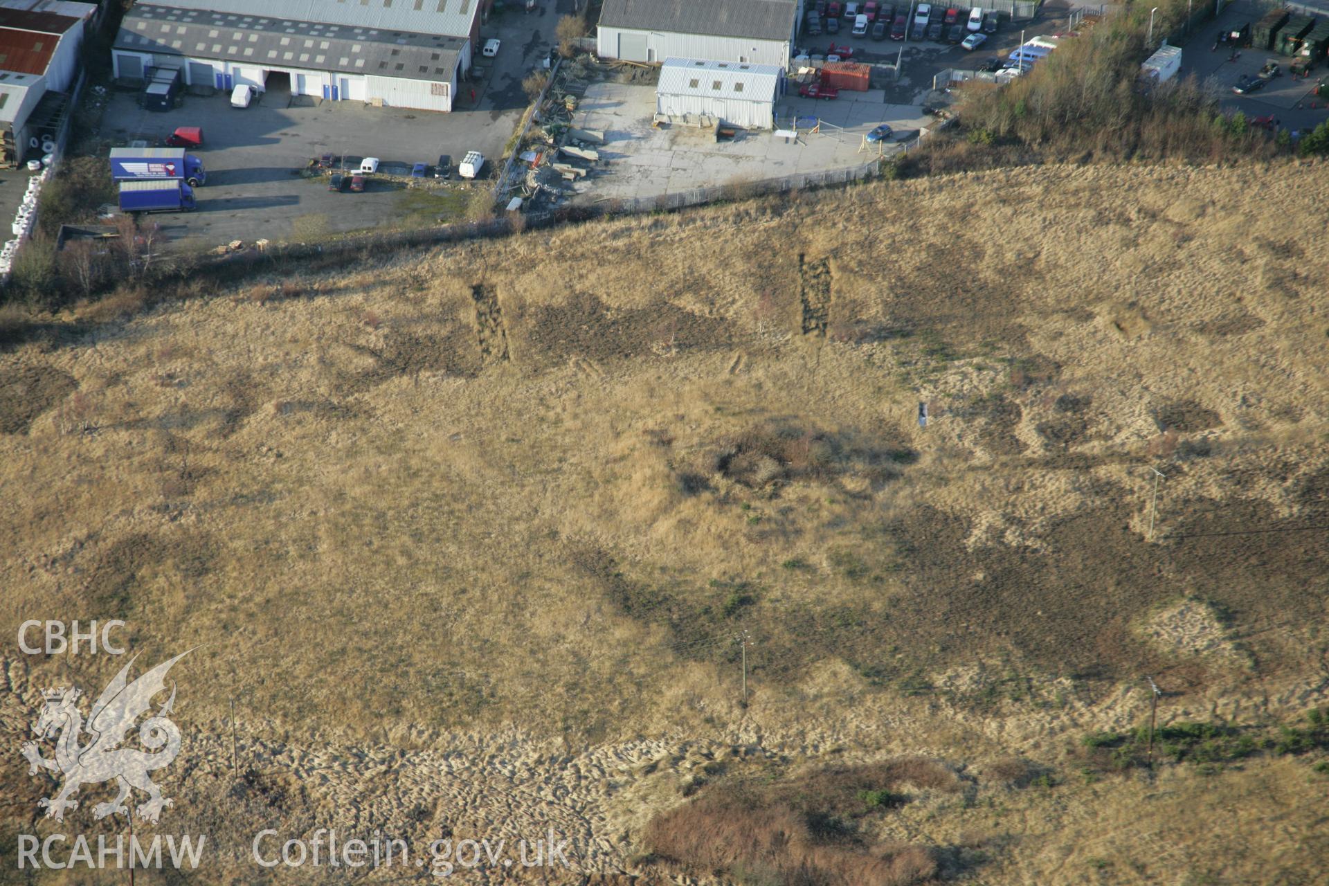 RCAHMW colour oblique aerial photograph of Carn Goch from the south-east. Taken on 26 January 2006 by Toby Driver.