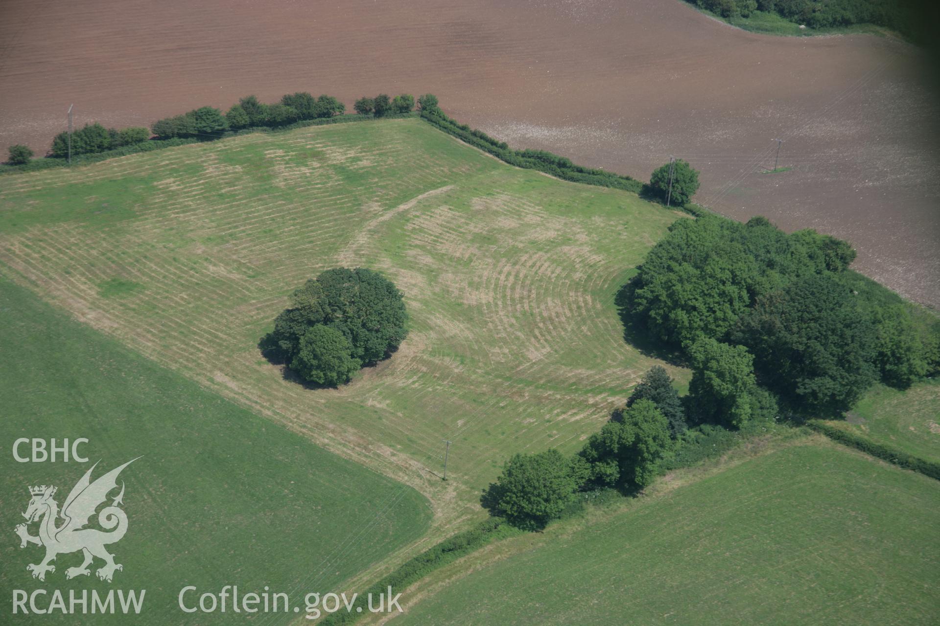 RCAHMW colour oblique photograph of Llantrithyd Camp. Taken by Toby Driver on 29/06/2006.