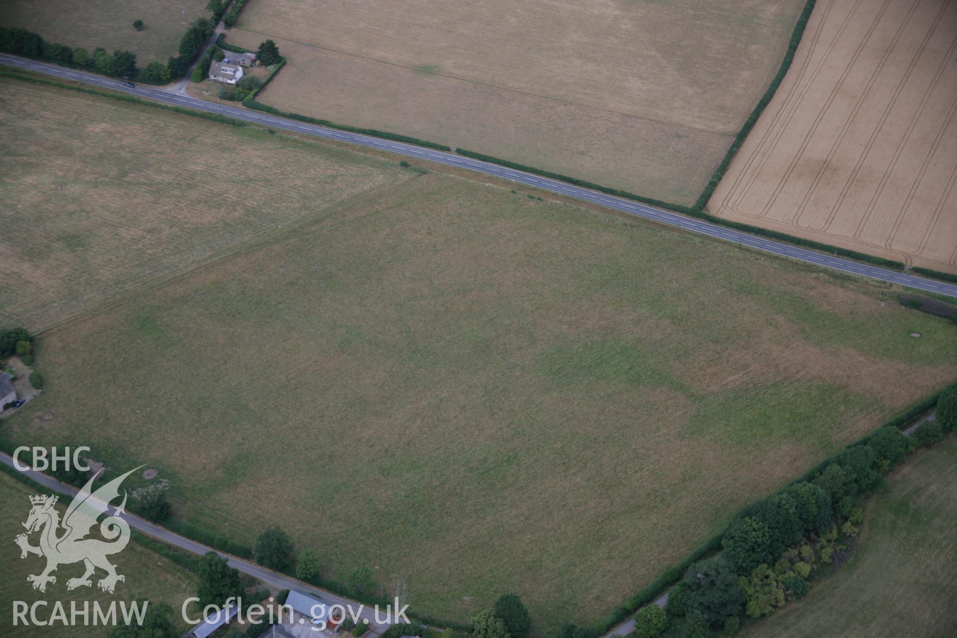 RCAHMW colour oblique aerial photograph of Garden House Enclosure. Taken on 27 July 2006 by Toby Driver.