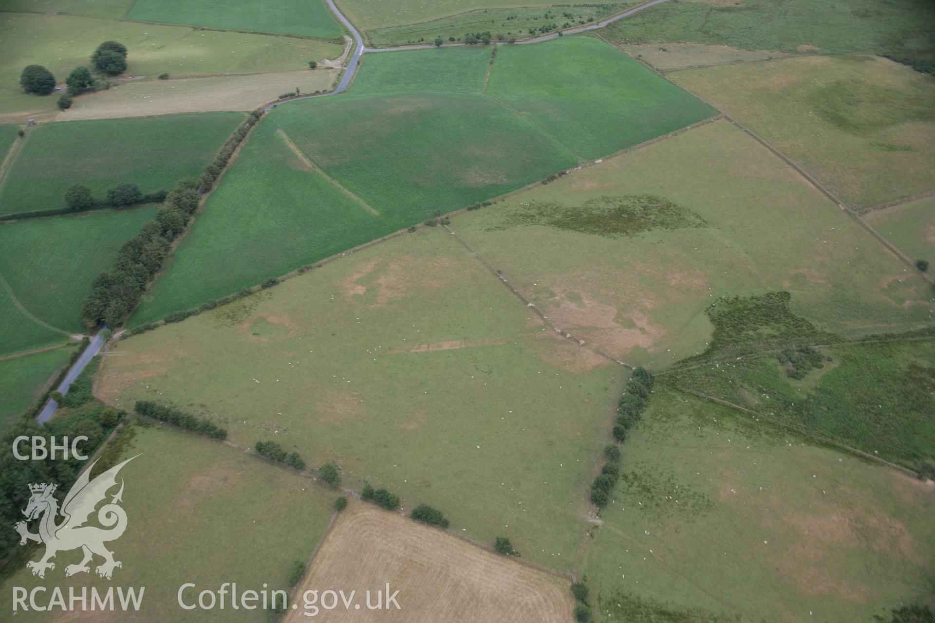 RCAHMW colour oblique aerial photograph of Penlan, Roman Road. Taken on 27 July 2006 by Toby Driver.