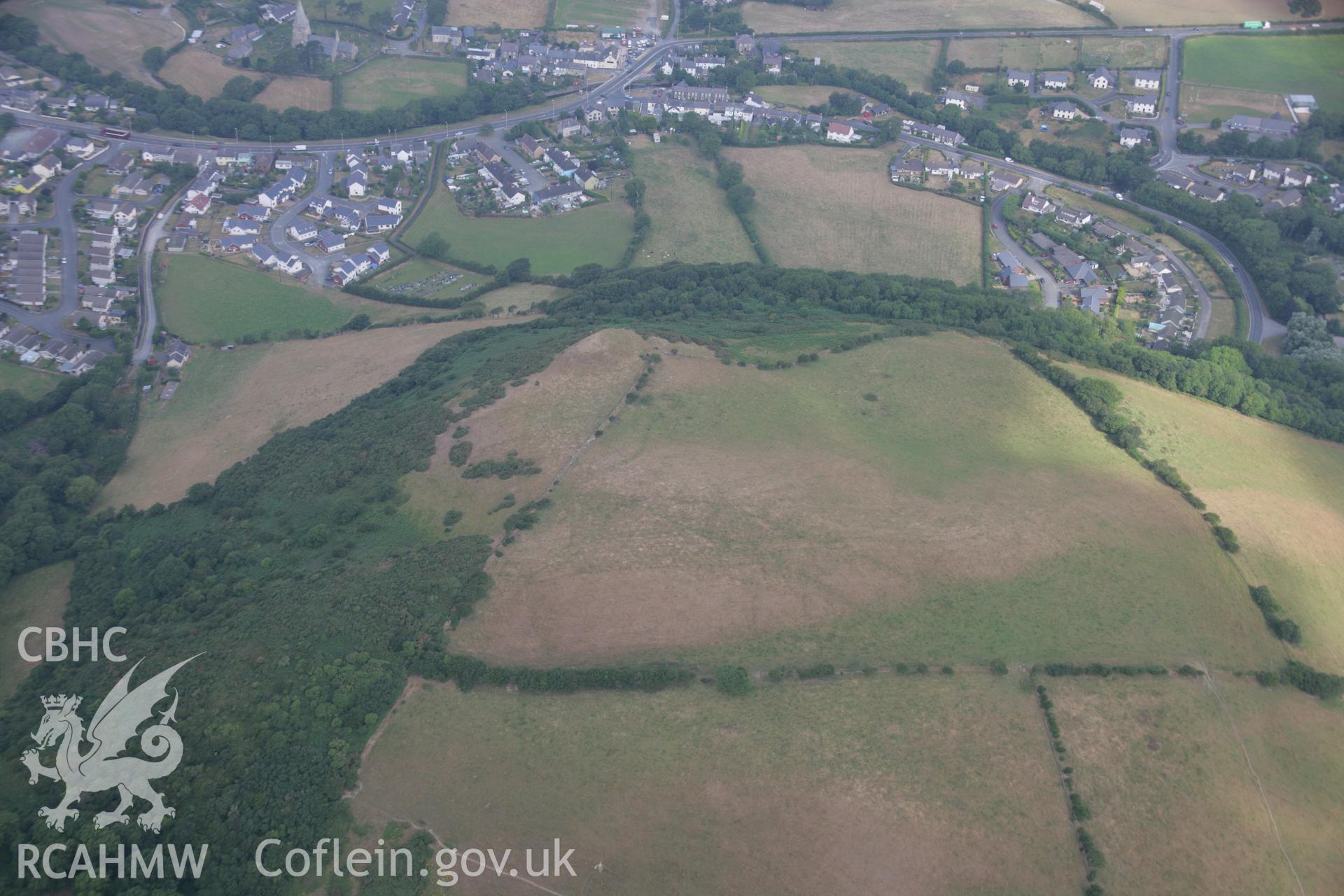 RCAHMW colour oblique aerial photograph of Y Foel. Taken on 21 July 2006 by Toby Driver