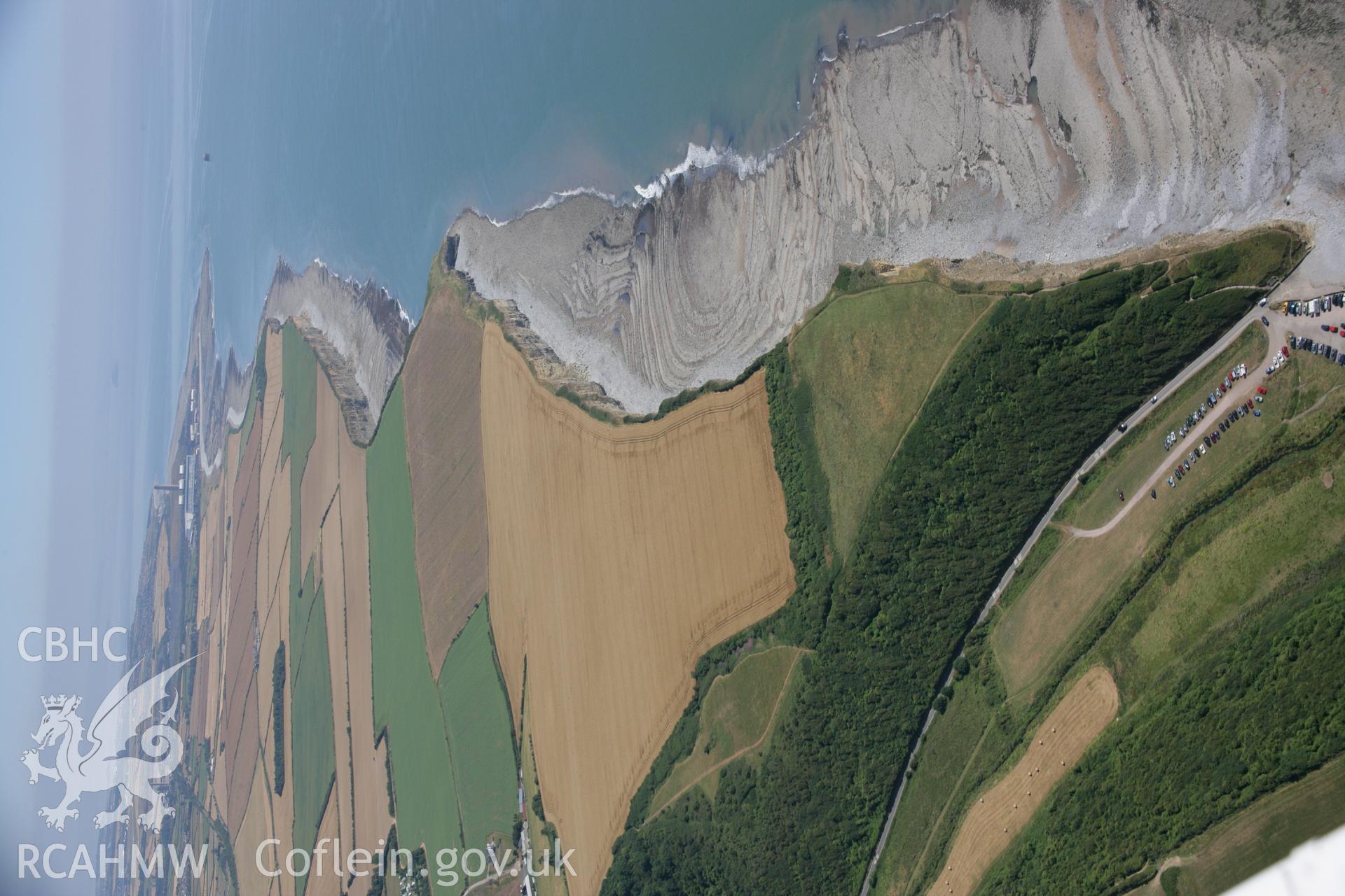 RCAHMW colour oblique aerial photograph of Castle Ditches Camp. Taken on 24 July 2006 by Toby Driver.