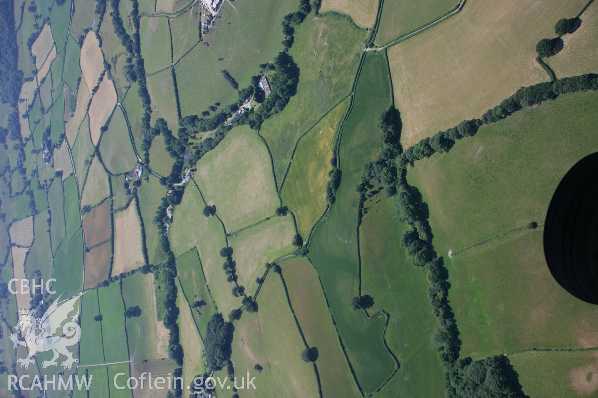 RCAHMW colour oblique aerial photograph of Wantyn Dyke. Taken on 17 July 2006 by Toby Driver.