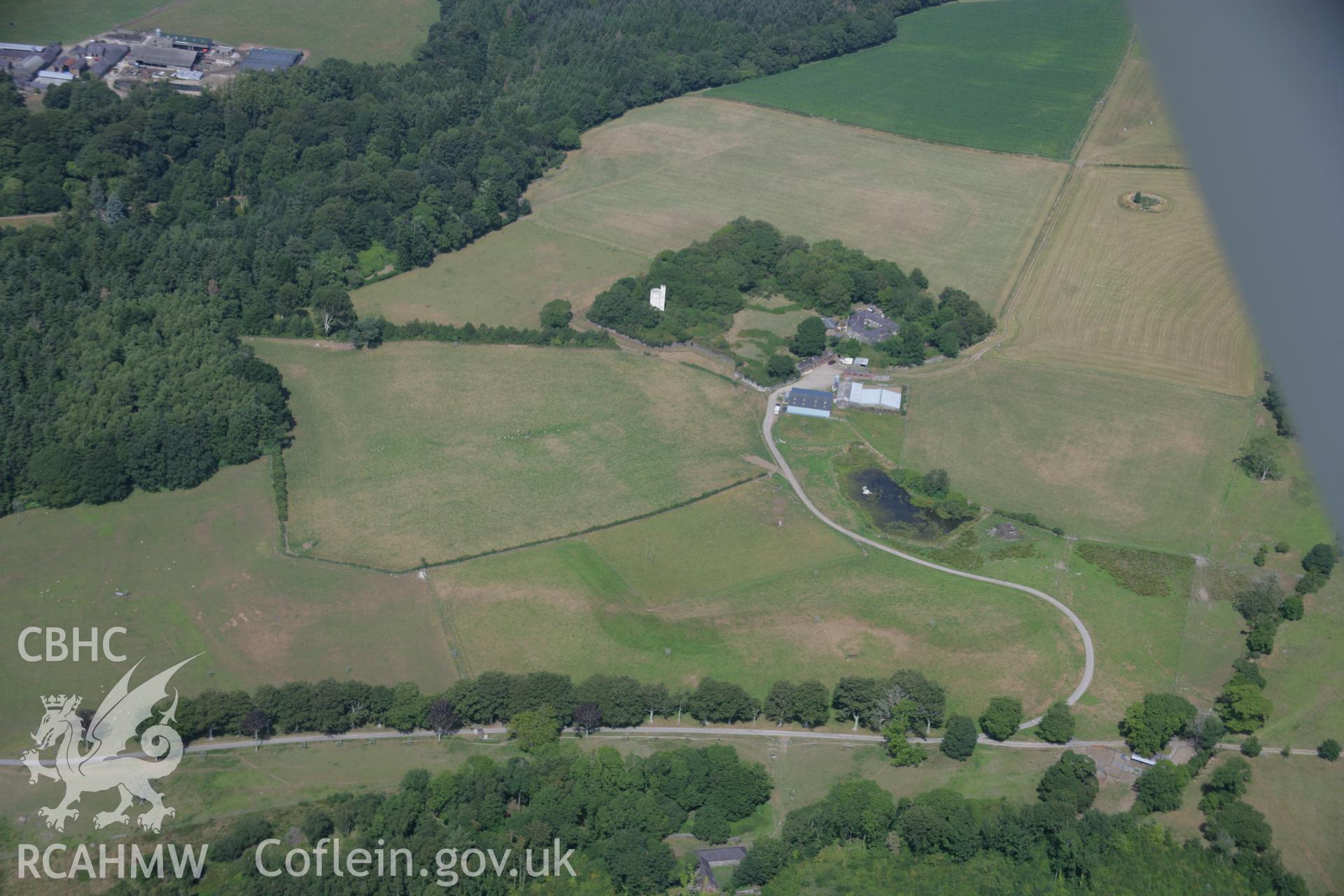 RCAHMW colour oblique aerial photograph of Fort Williamsburgh. Taken on 25 July 2006 by Toby Driver.